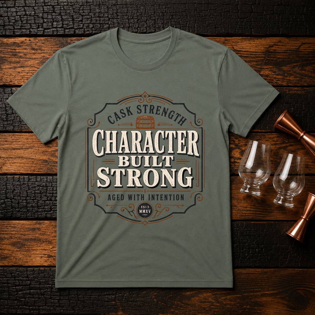 Character built strong T-Shirt