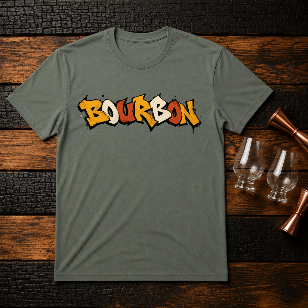 Bourbon Graffiti T-Shirt