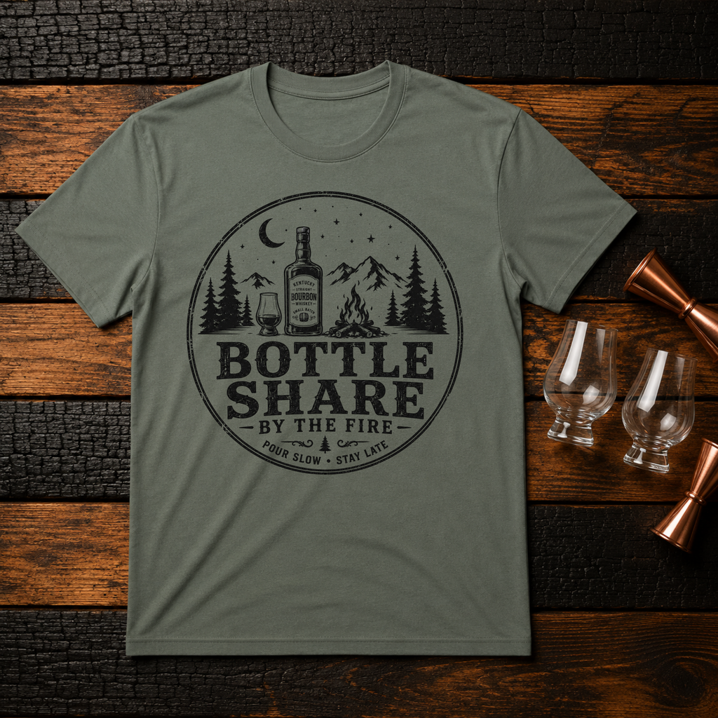 Bottle Share by the Fire T-Shirt