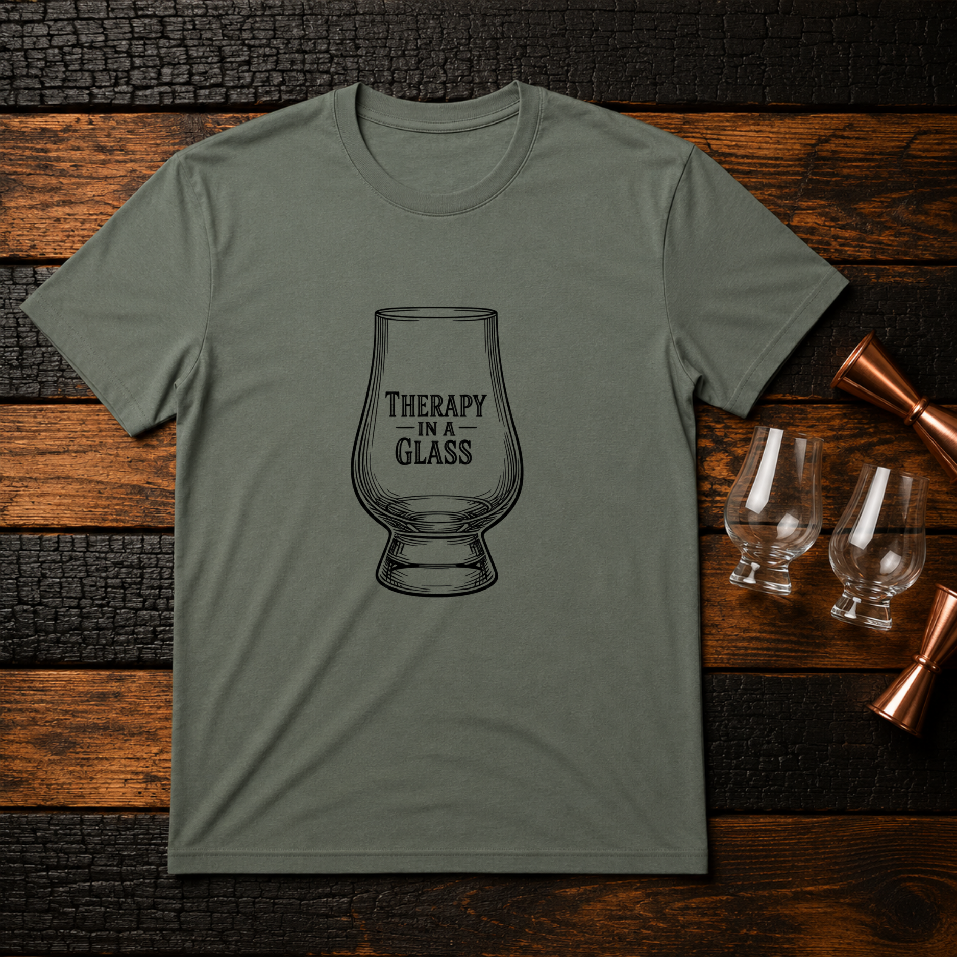 Therapy in a Glass T-Shirt