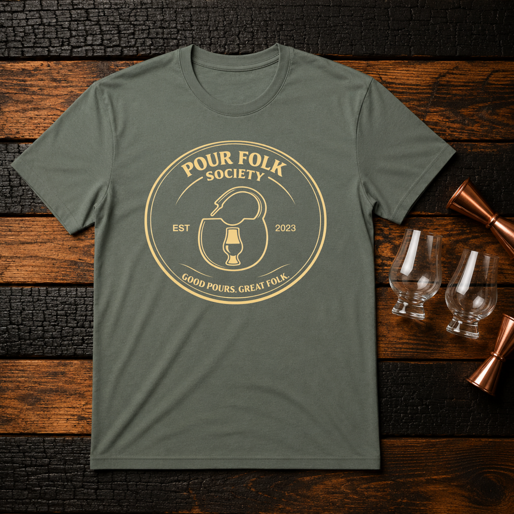 Pour Folk Society Gold T-Shirt