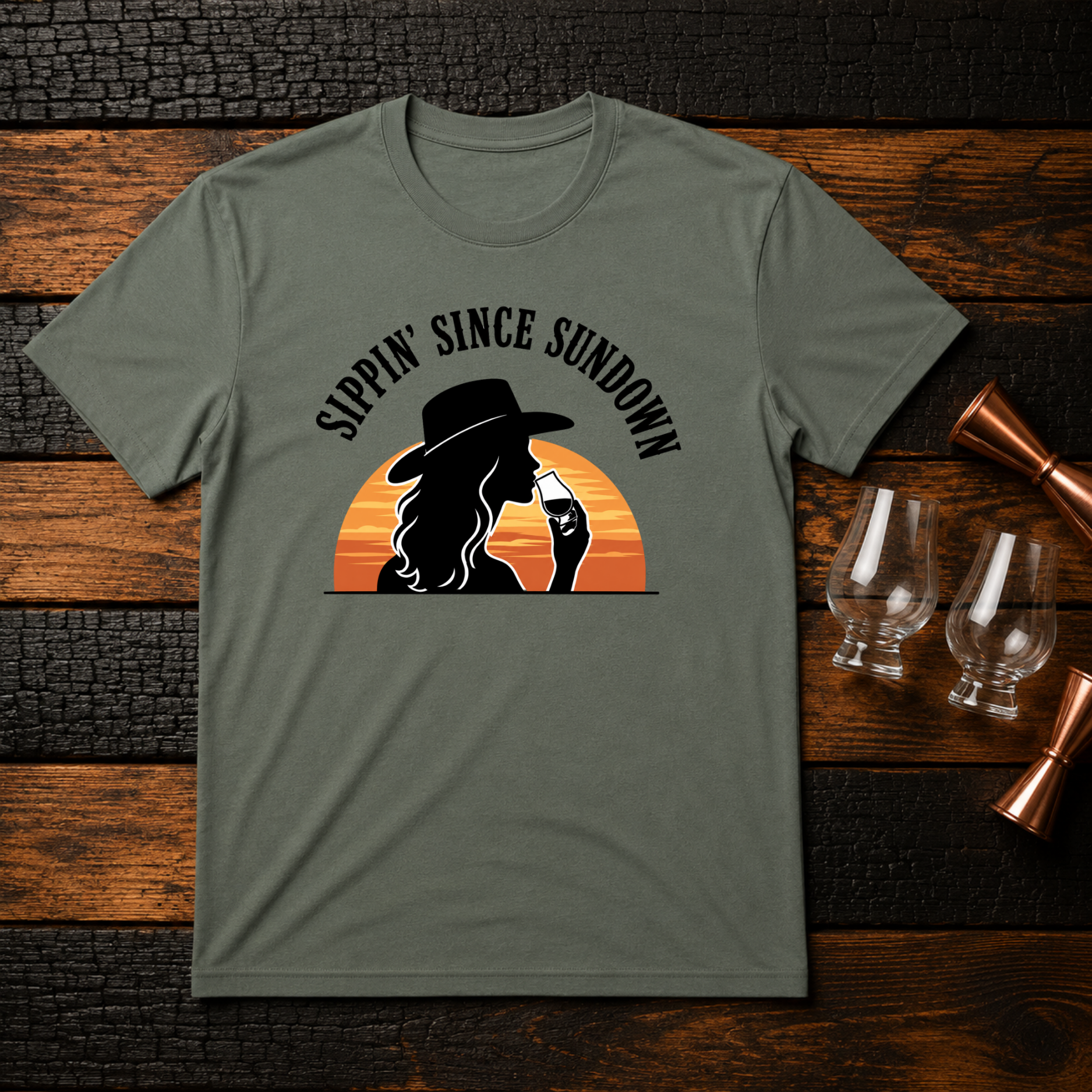 Sippin Since Sundown T-Shirt