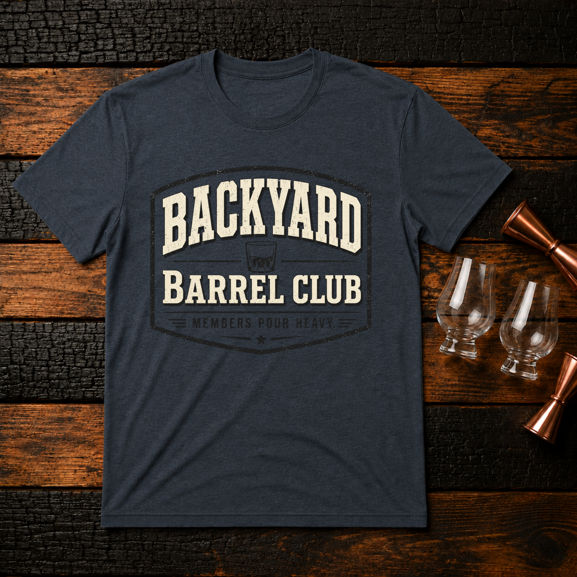 Backyard barrel club T-Shirt