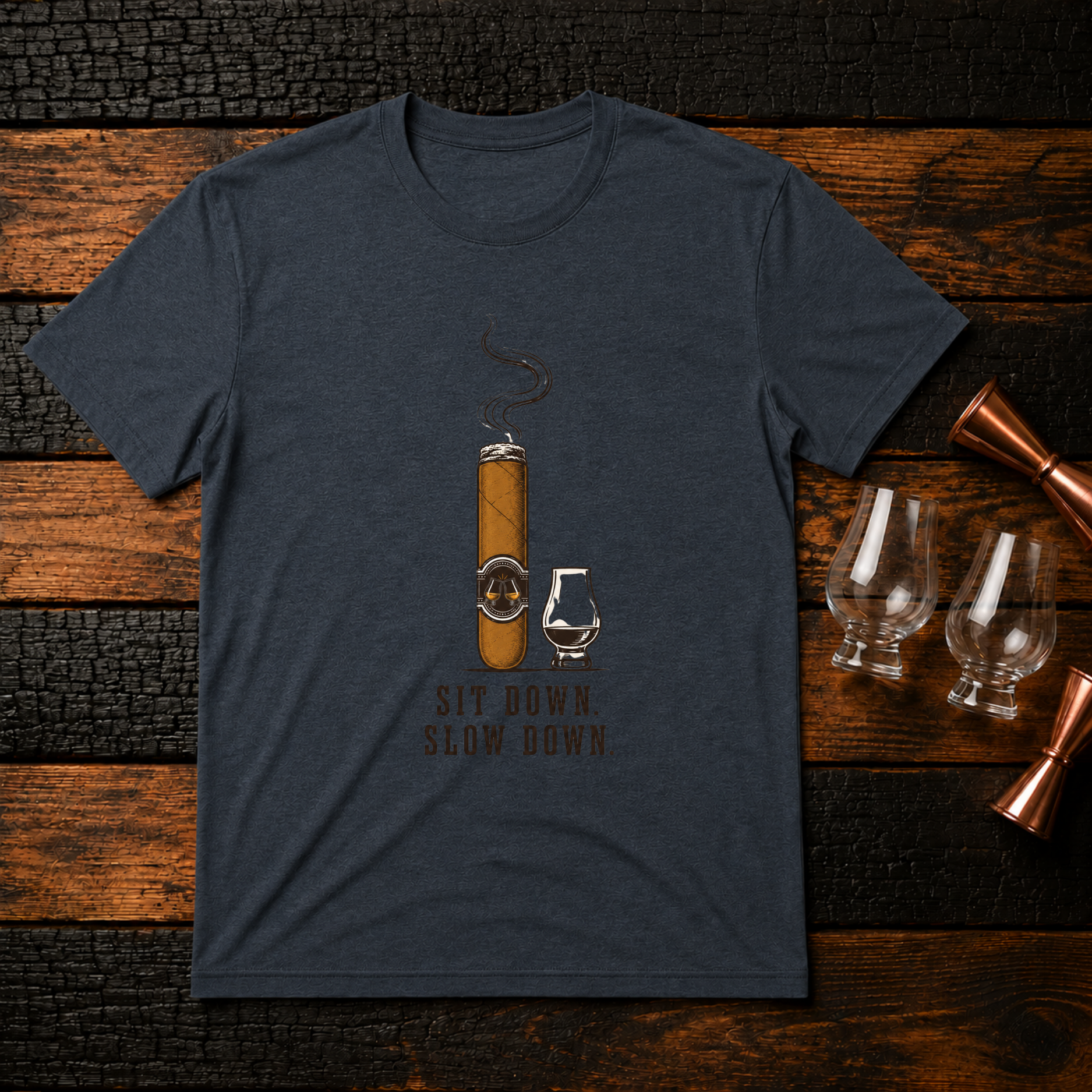 Sit down. Slow down T-Shirt