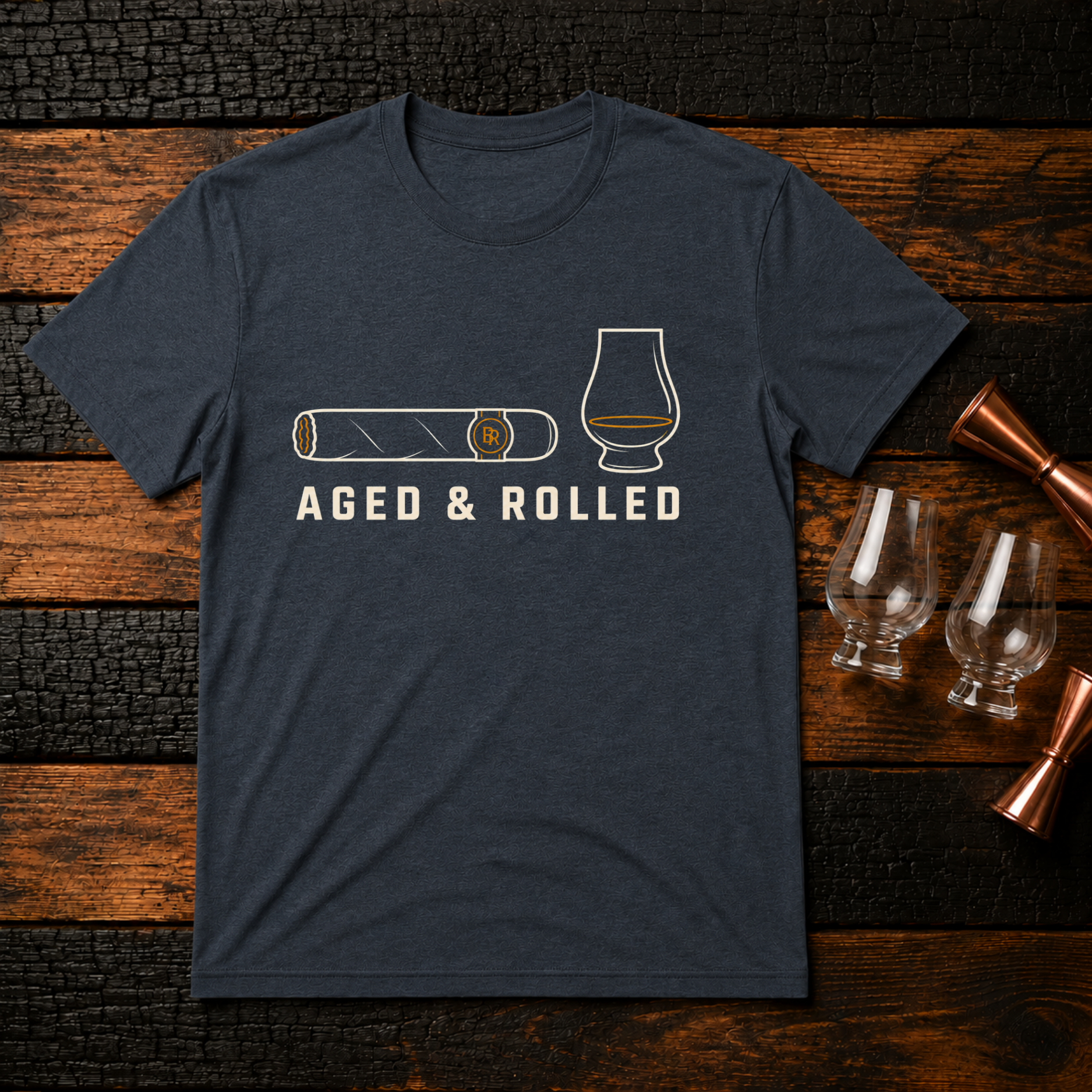 Aged and Rolled T-Shirt