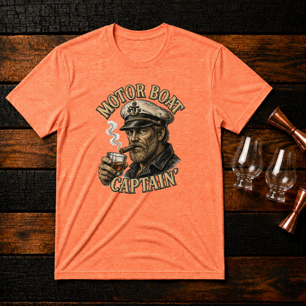Motor Boat Captain T-Shirt