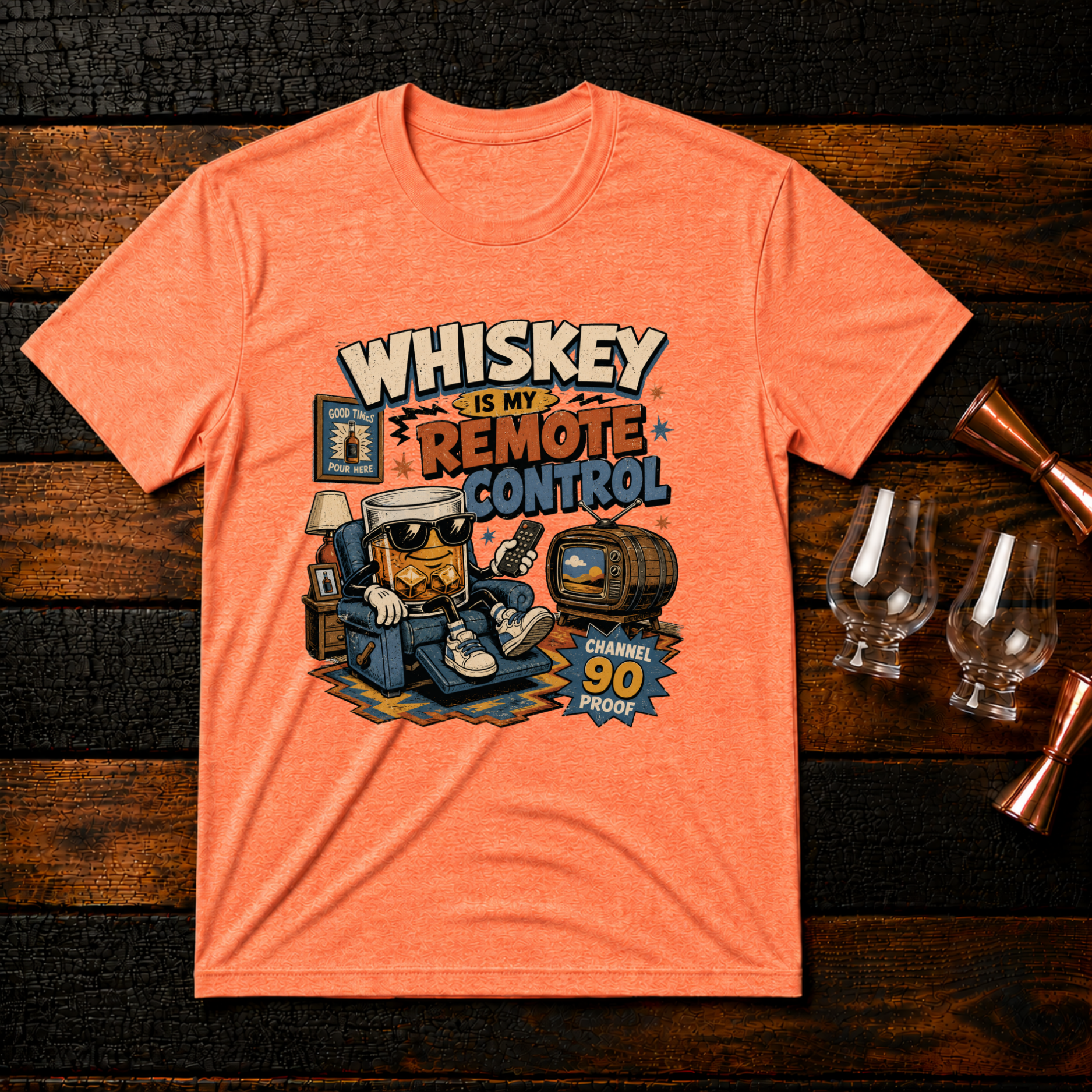 Whiskey Sitcom T-Shirt