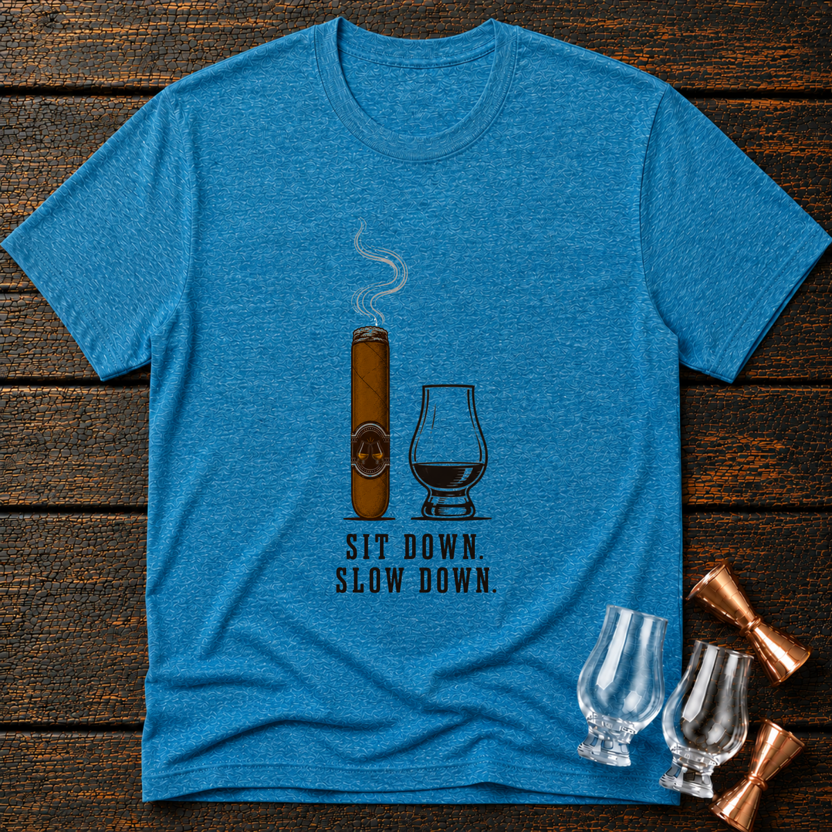 Sit down. Slow down T-Shirt