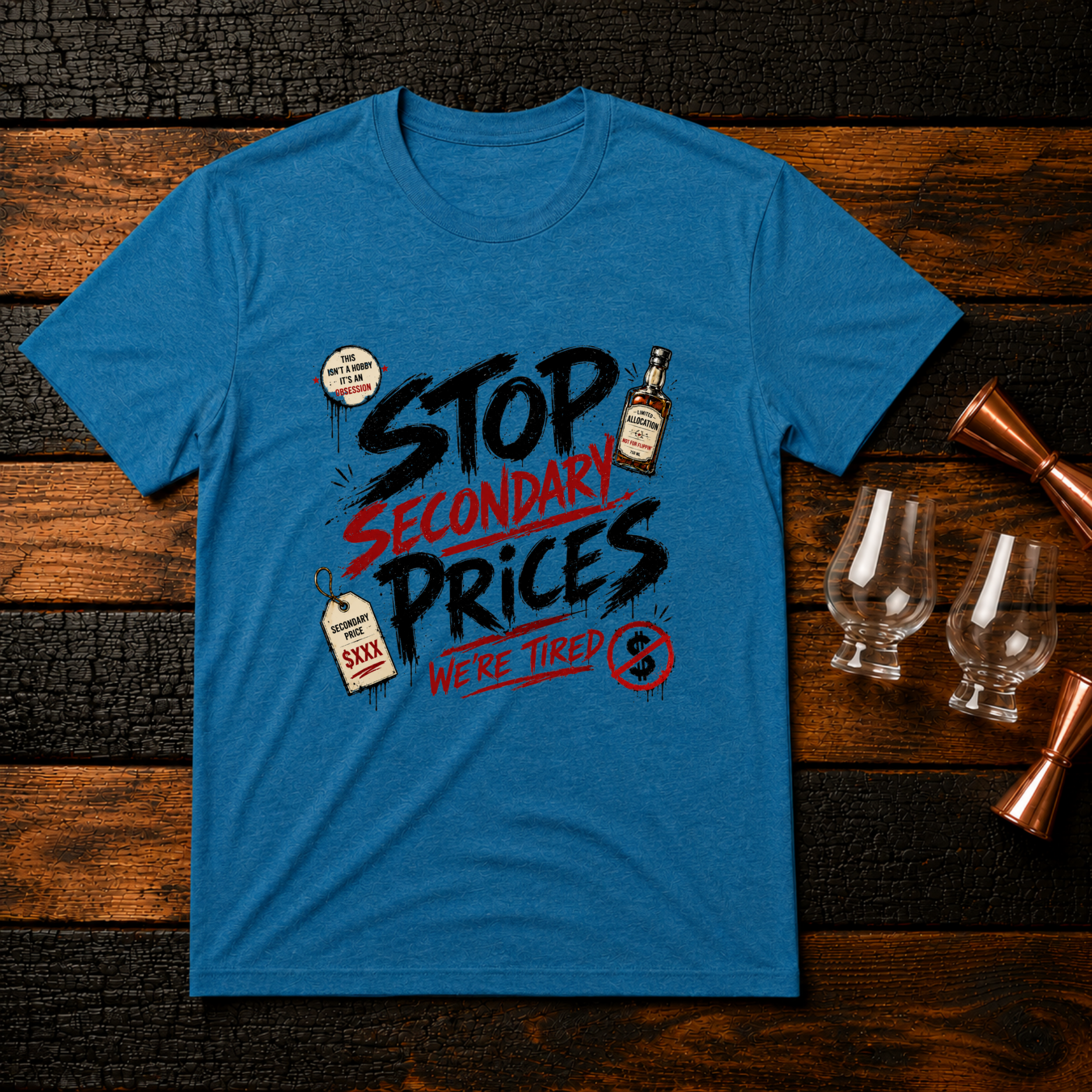 Stop Secondary Prices T-Shirt