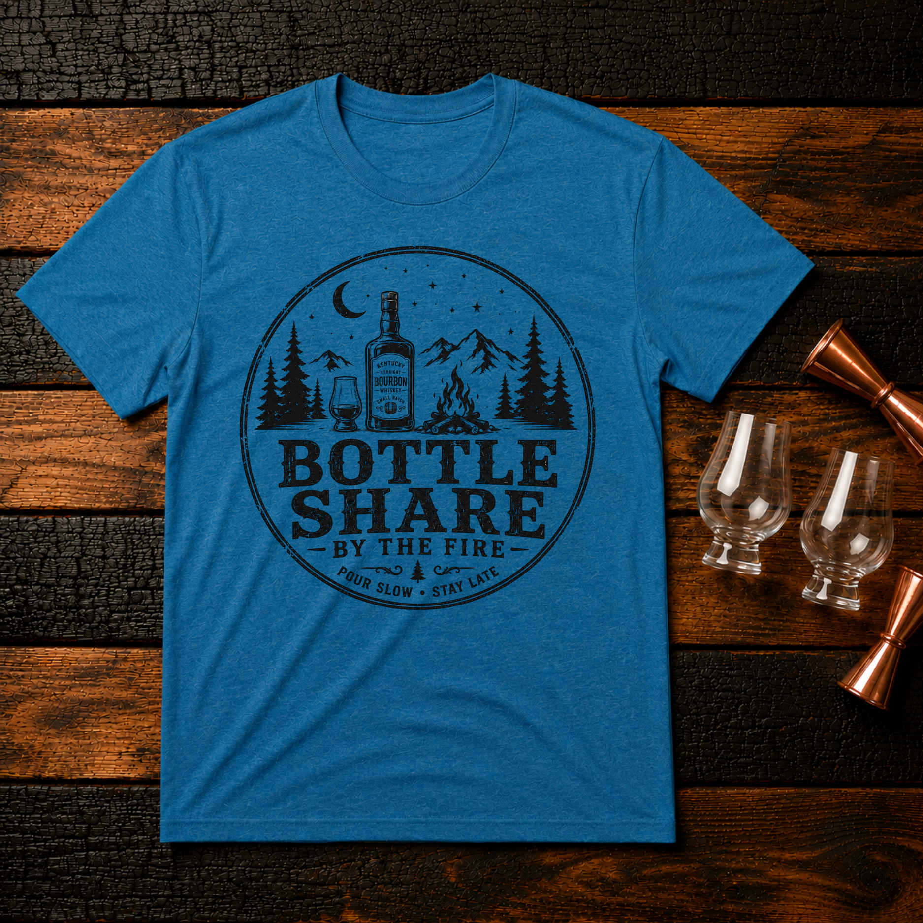 Bottle Share by the Fire T-Shirt