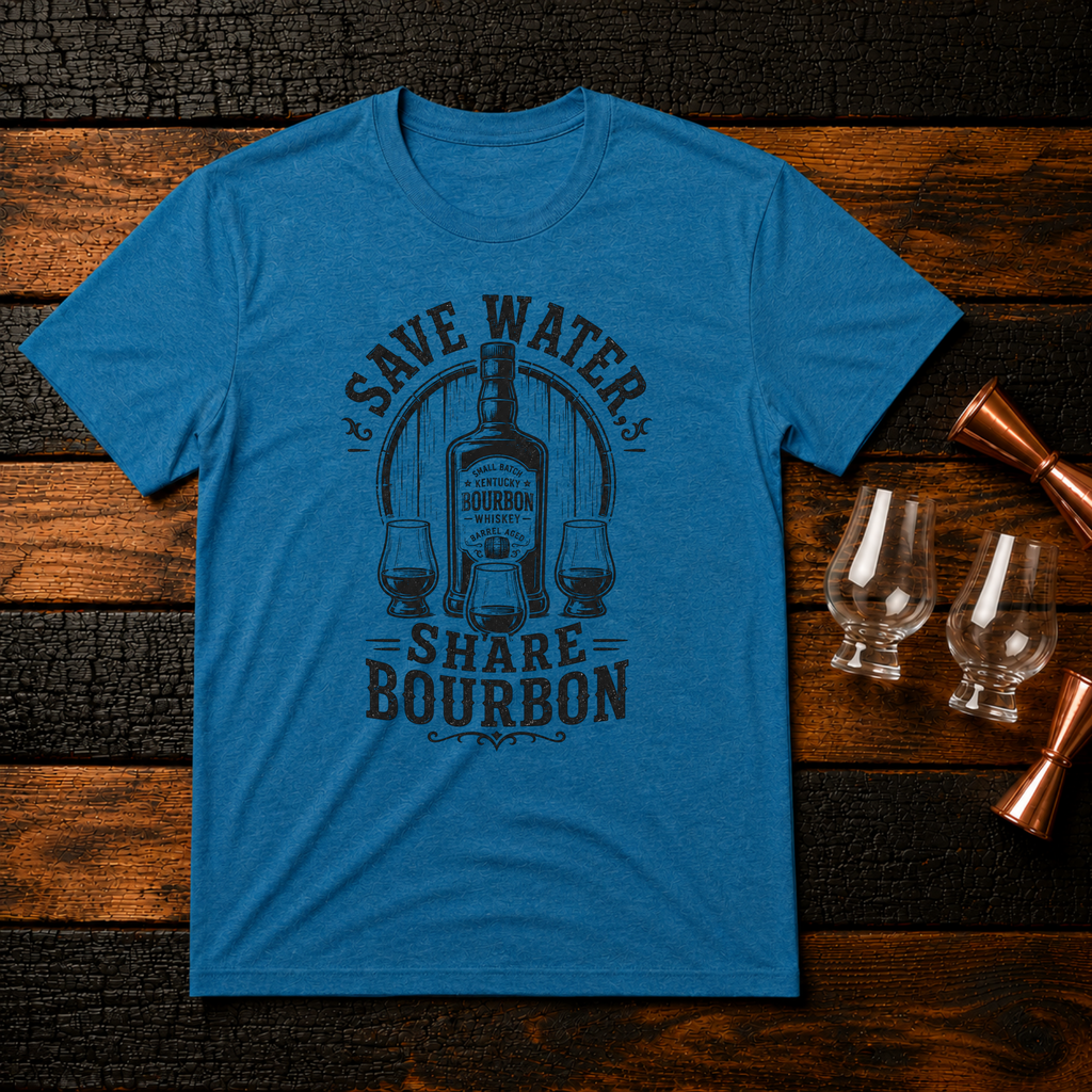 Save Water Share Bourbon T-Shirt