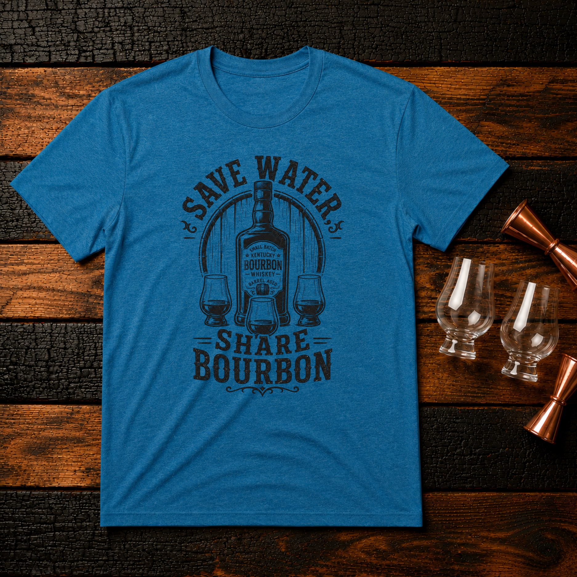 Save Water Share Bourbon T-Shirt