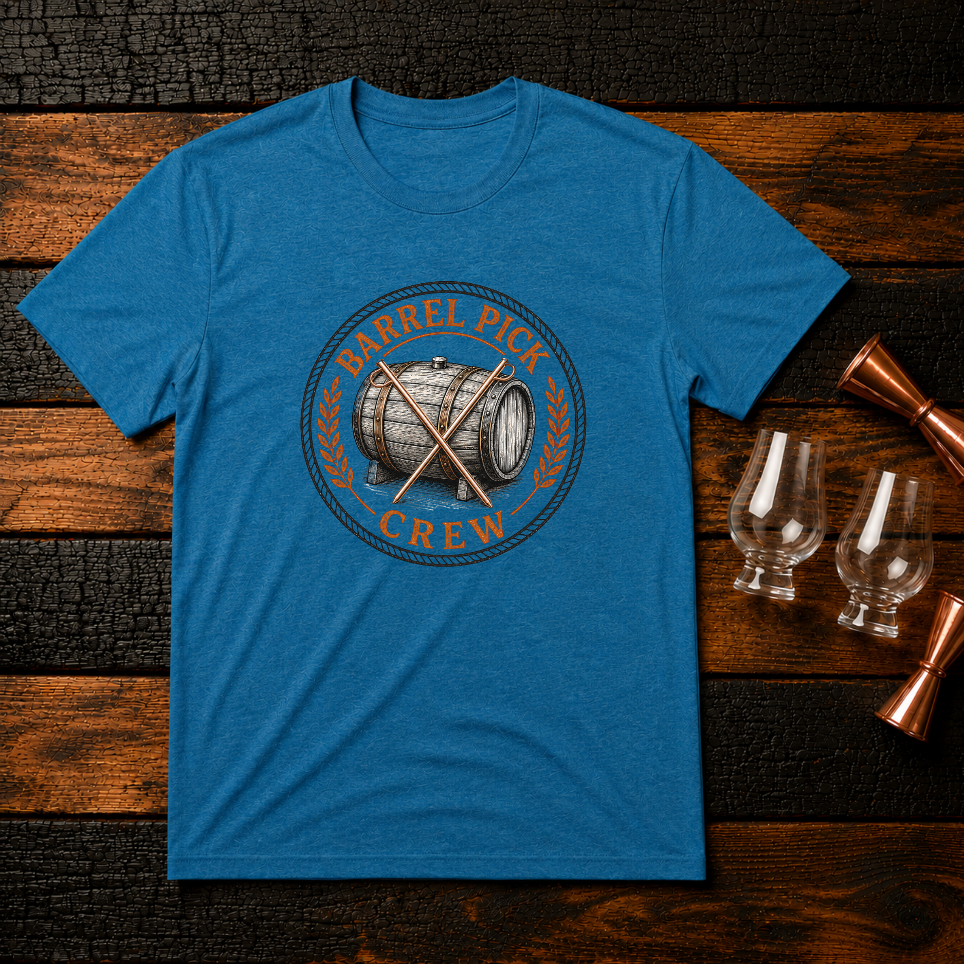 Barrel Pick Crew T-Shirt