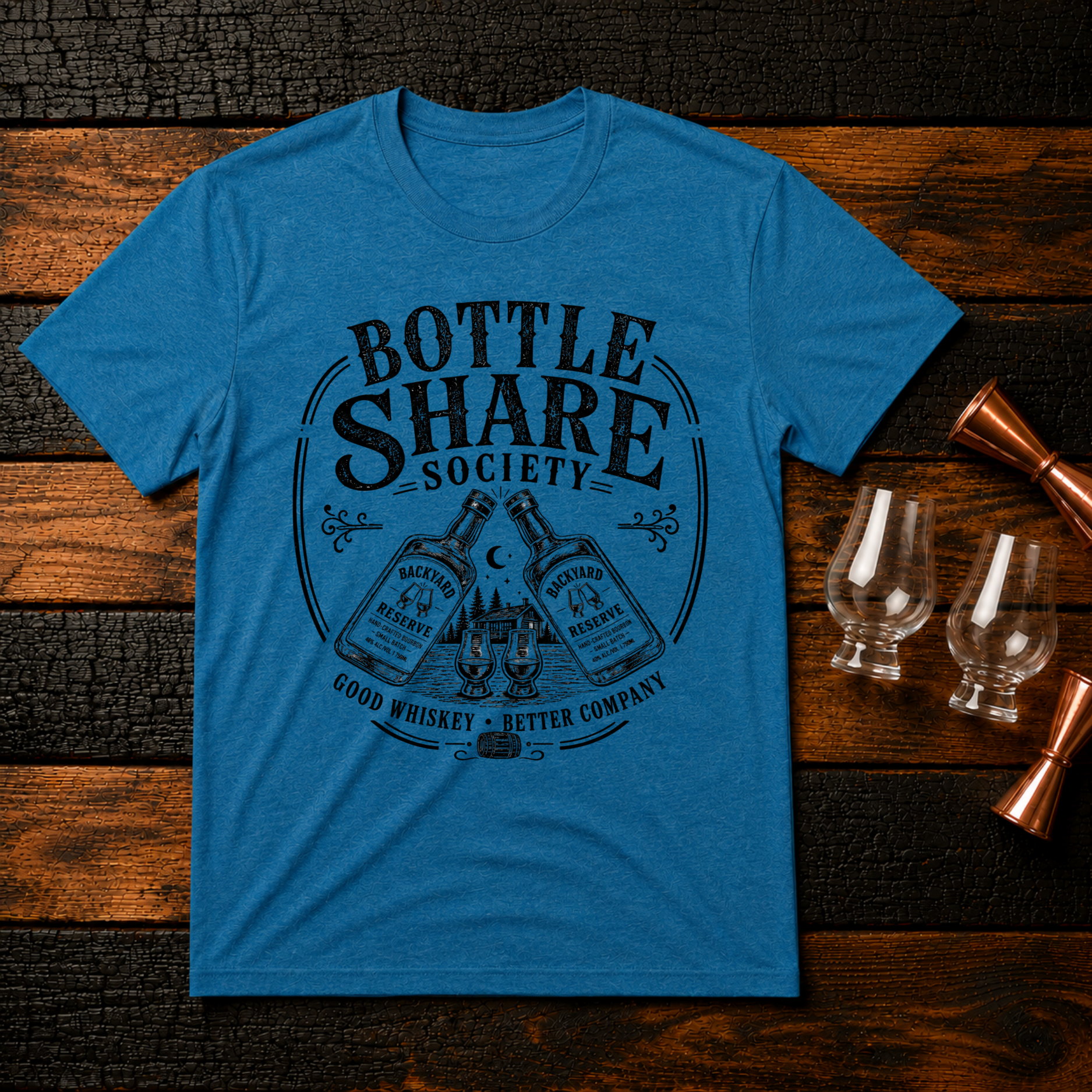 Bottle Share Society T-Shirt