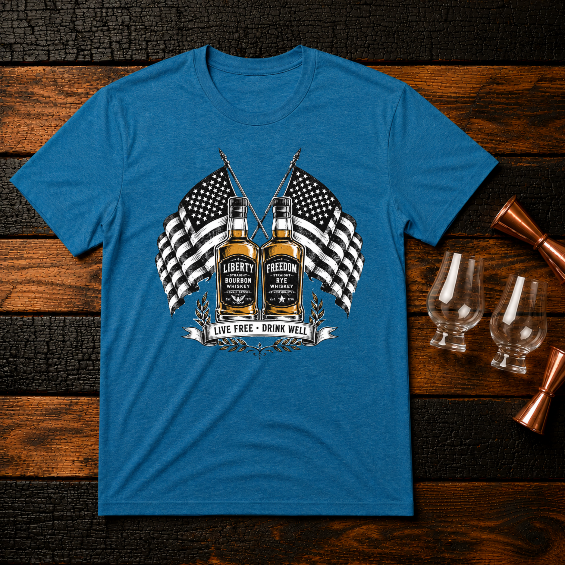 Live Free Drink Well T-Shirt