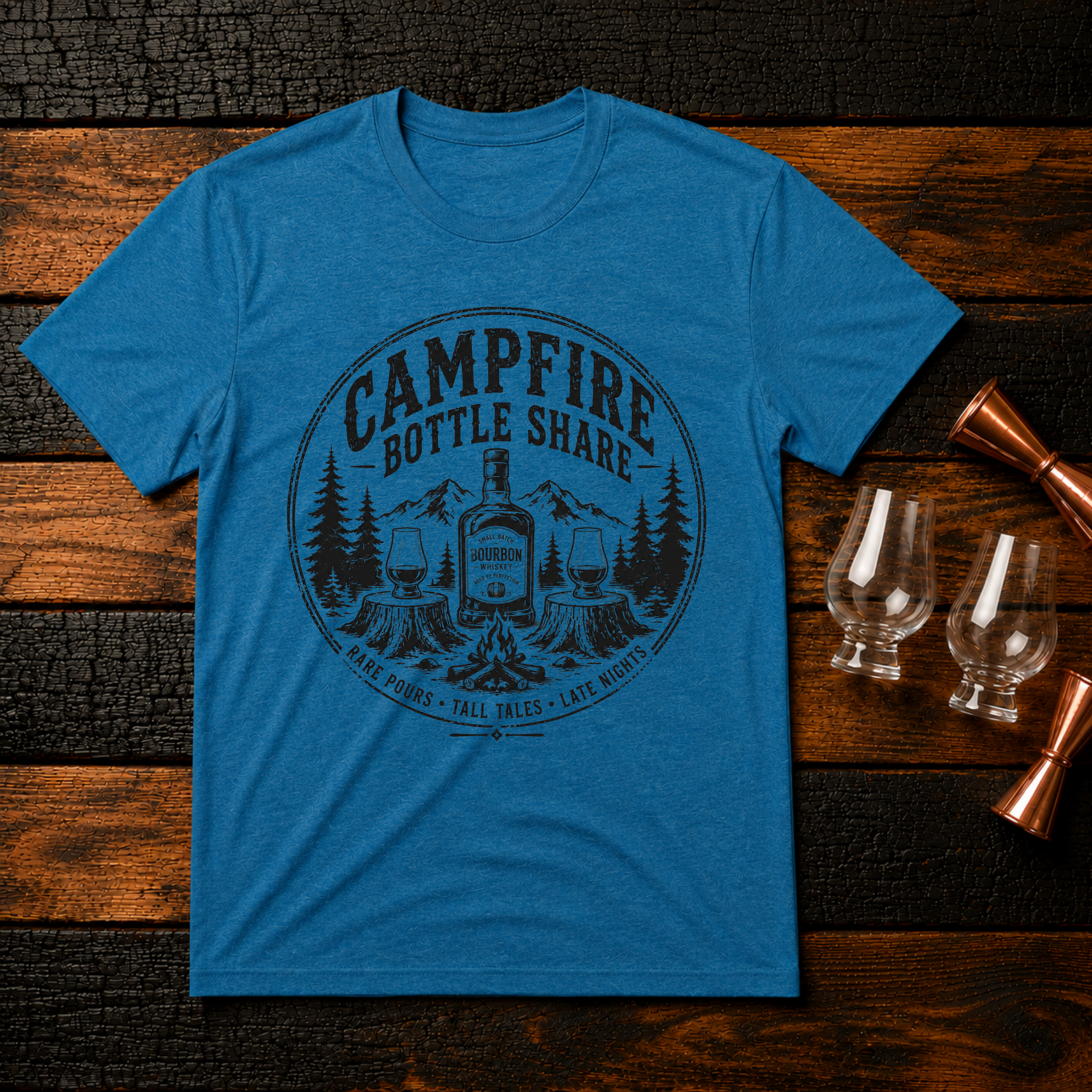 Campfire Bottle Share T-Shirt