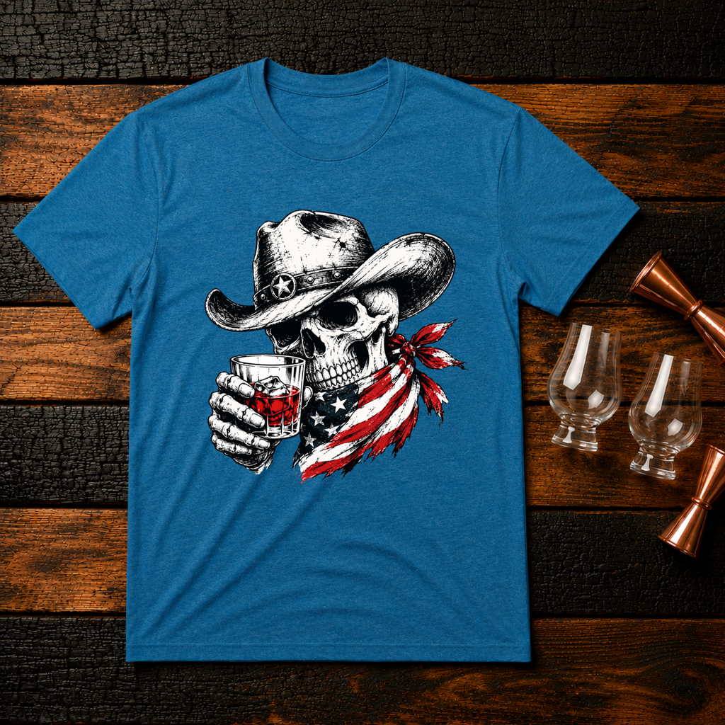 Skull Cowboy T-Shirt