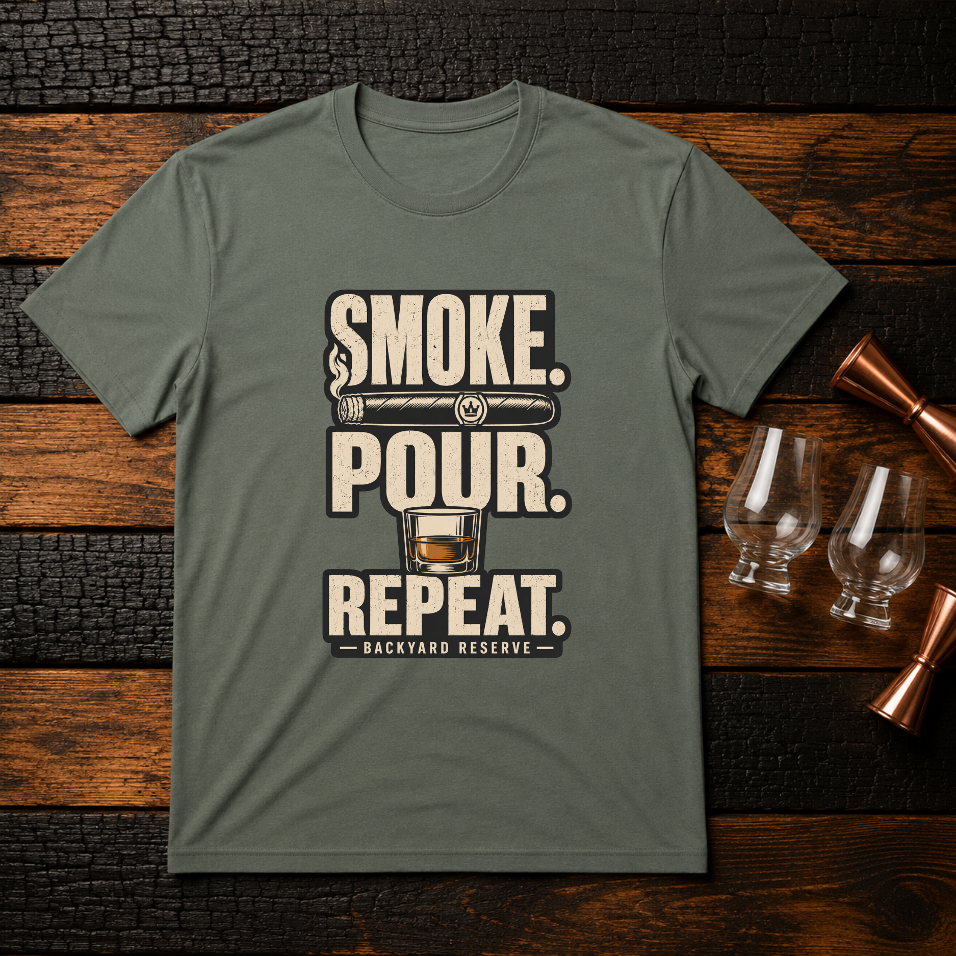 smoke pour repeat T-Shirt