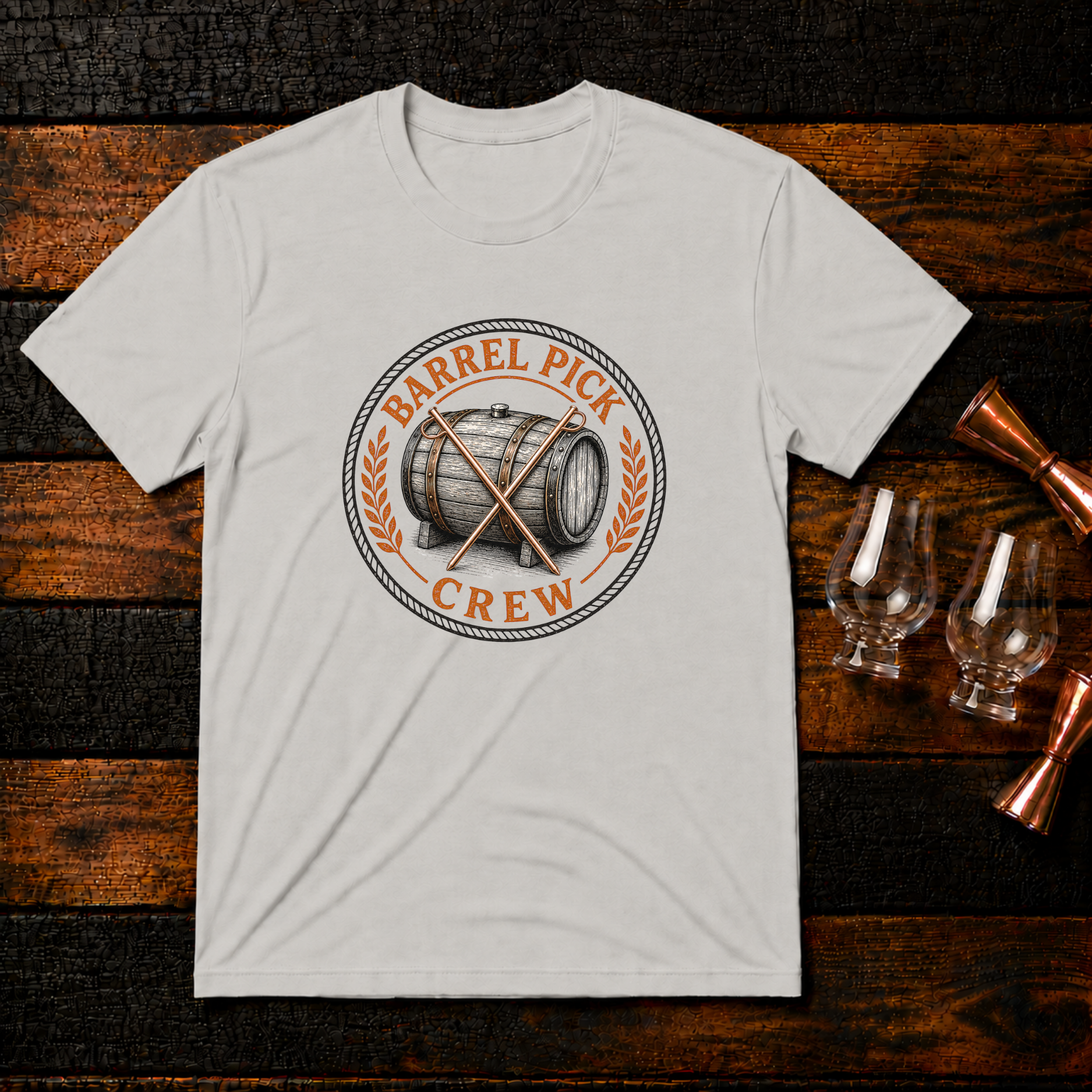 Barrel Pick Crew T-Shirt