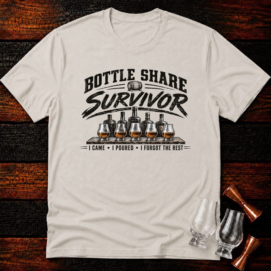 Bottle Share Survivor T-Shirt