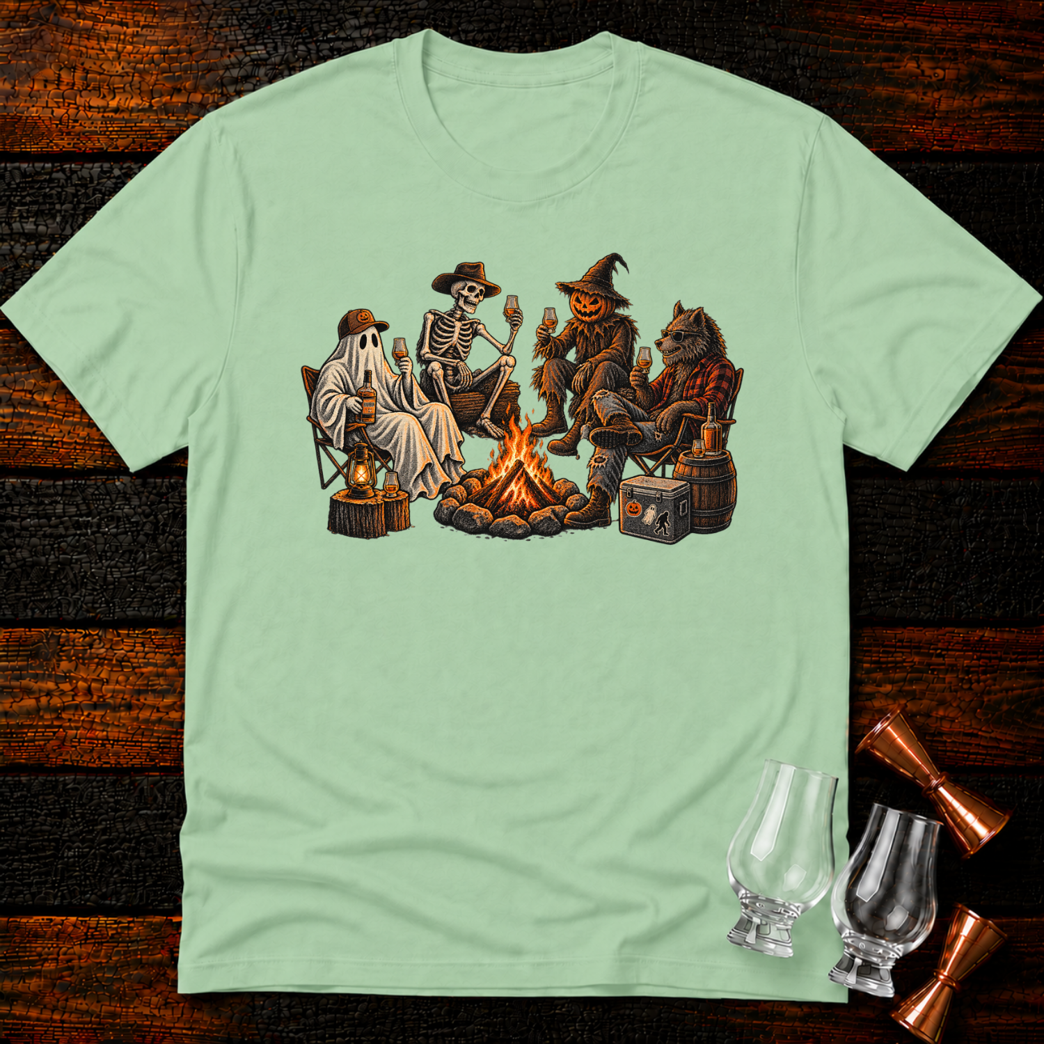 Spooky Campfire T-Shirt