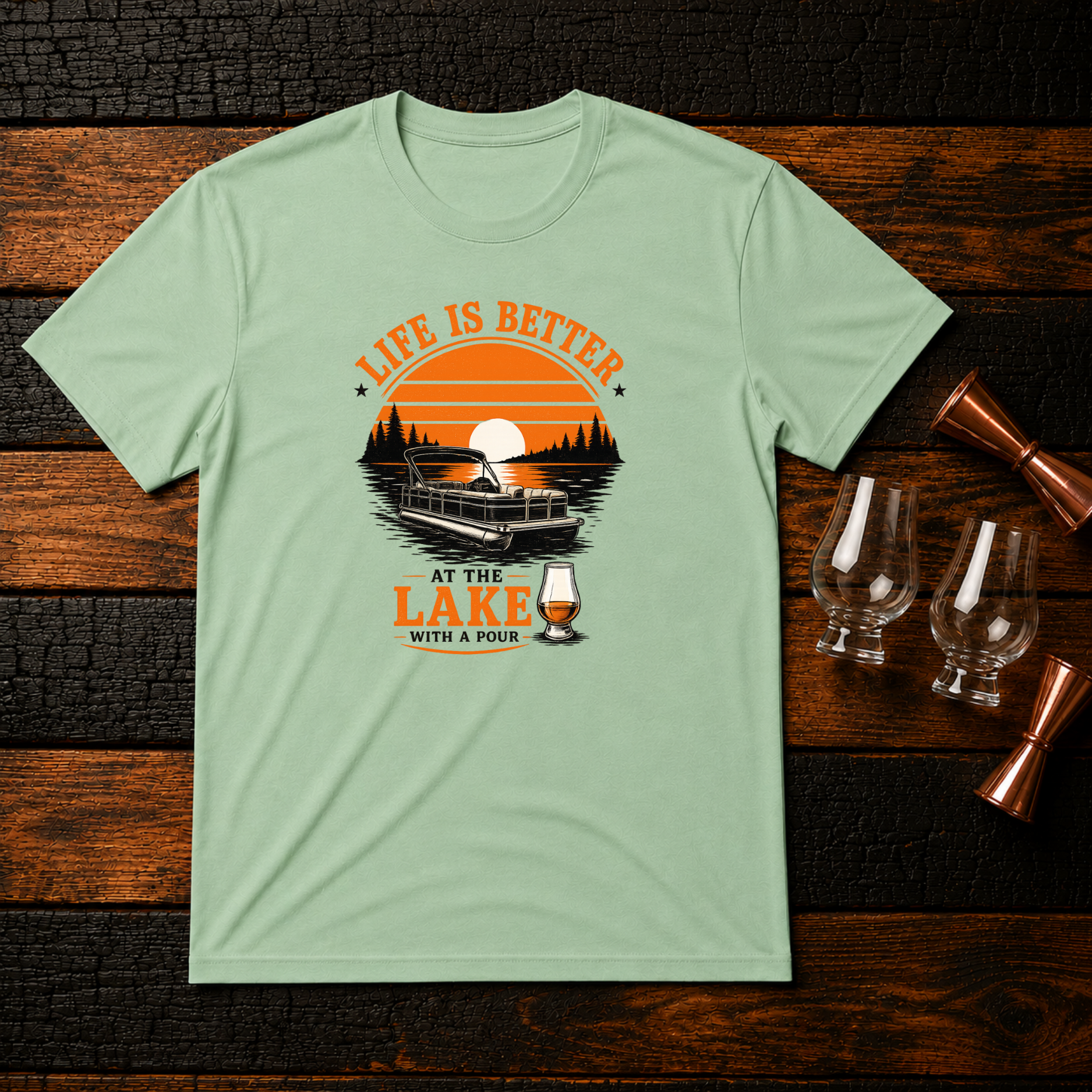 Lake Life light T-Shirt