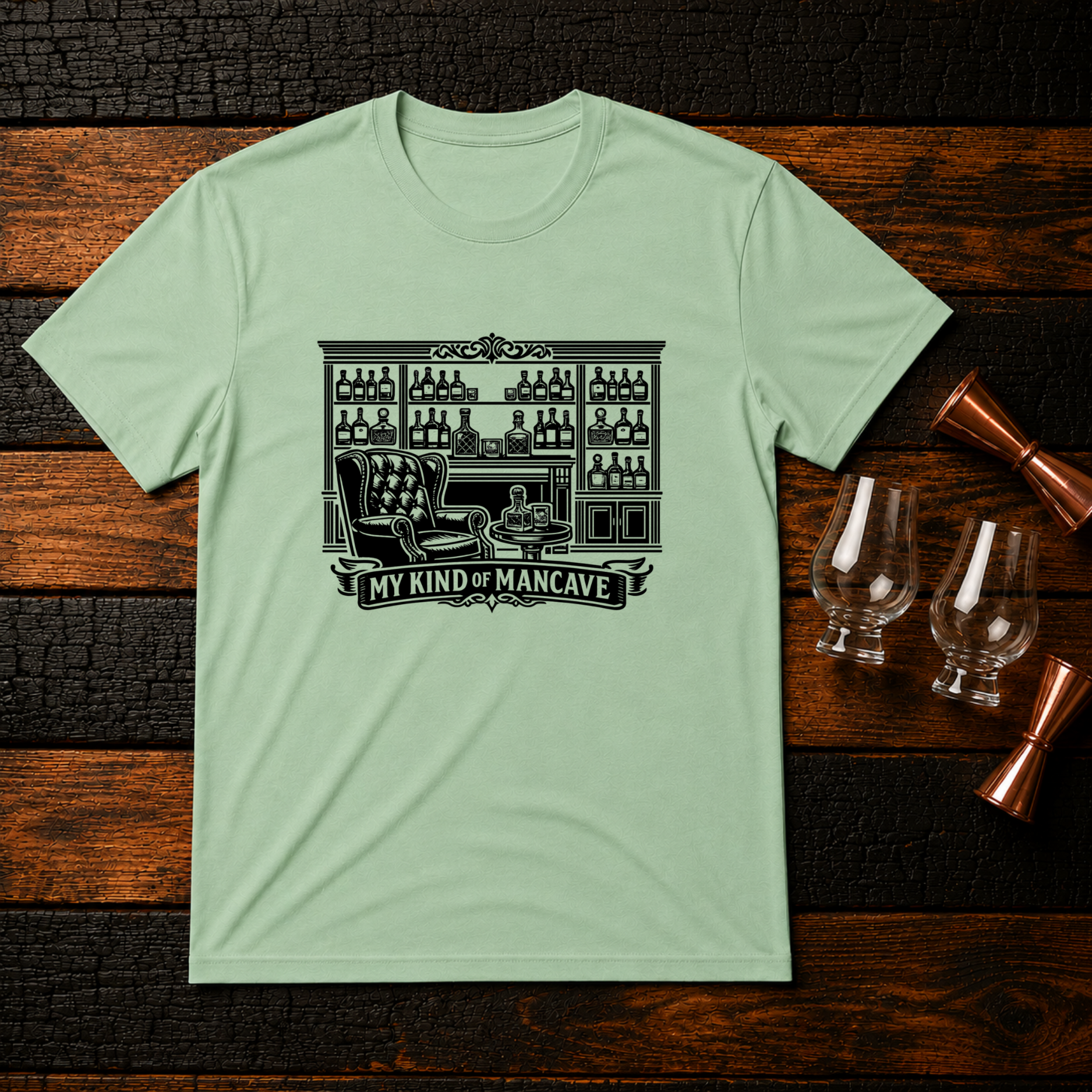 Mancave light T-Shirt
