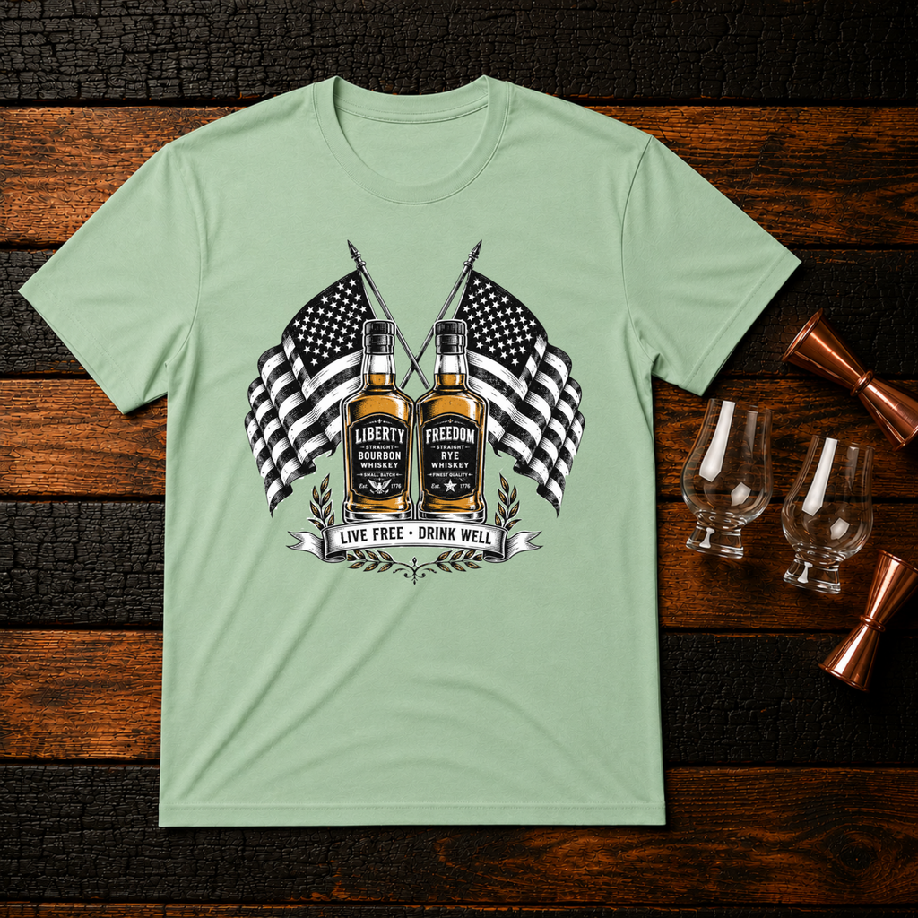 Live Free Drink Well T-Shirt