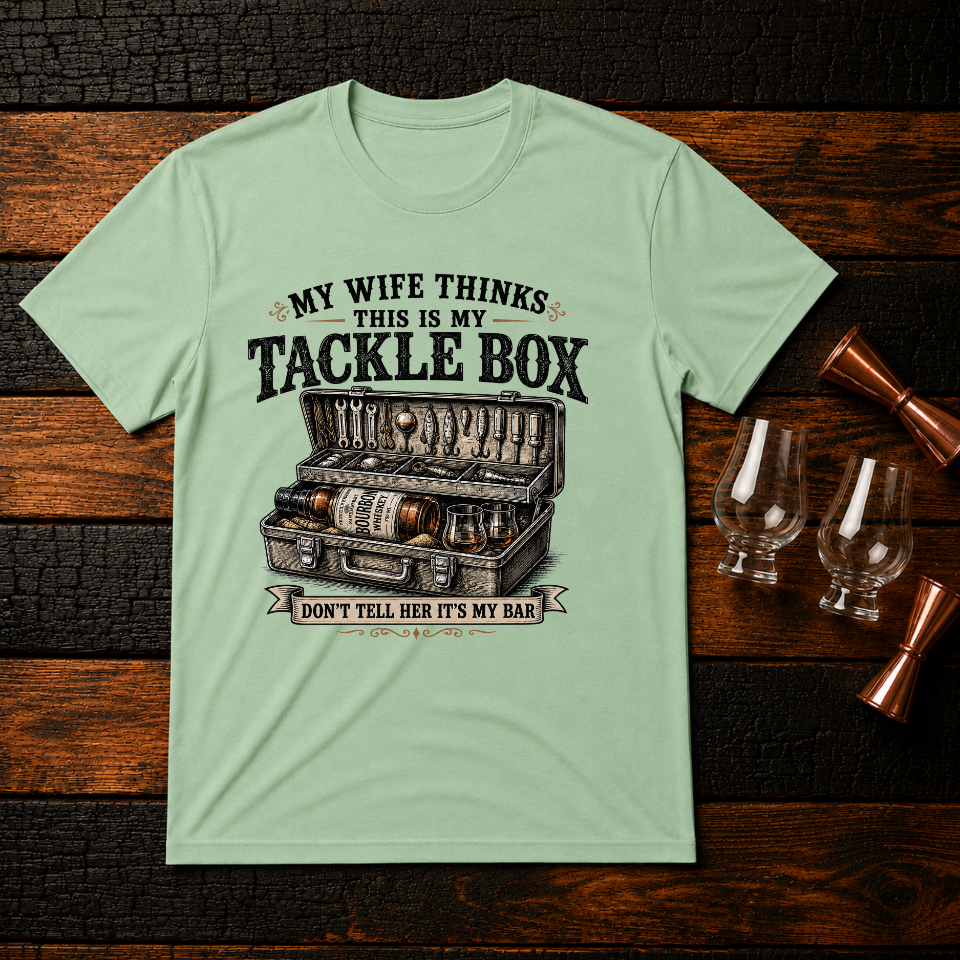 Tackle box Bar T-Shirt