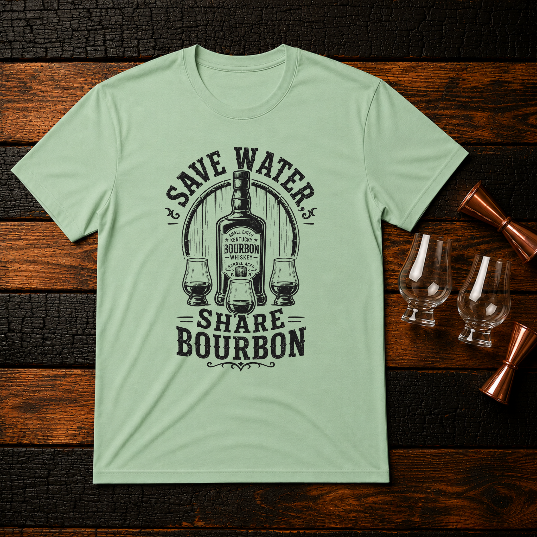 Save Water Share Bourbon T-Shirt