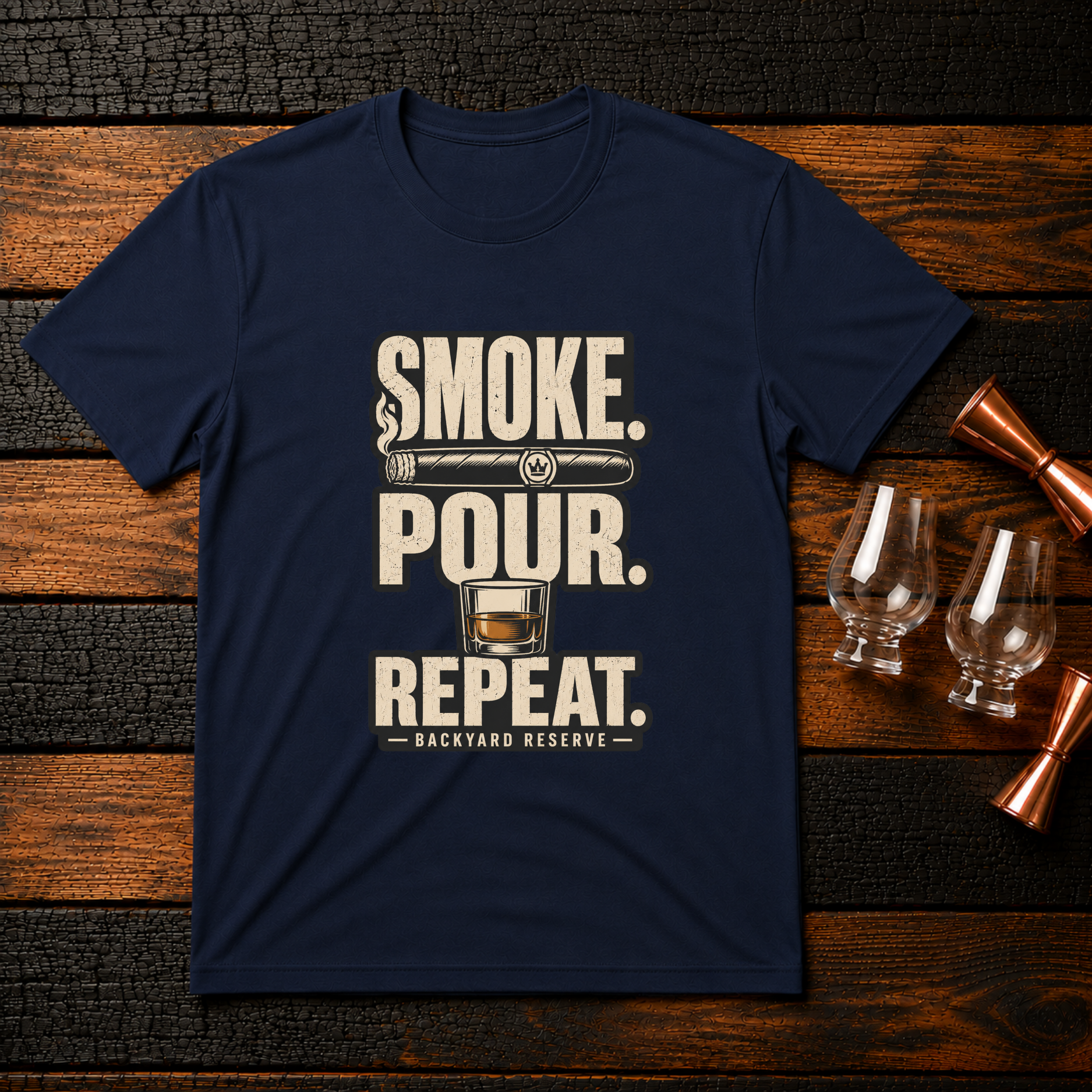 smoke pour repeat T-Shirt