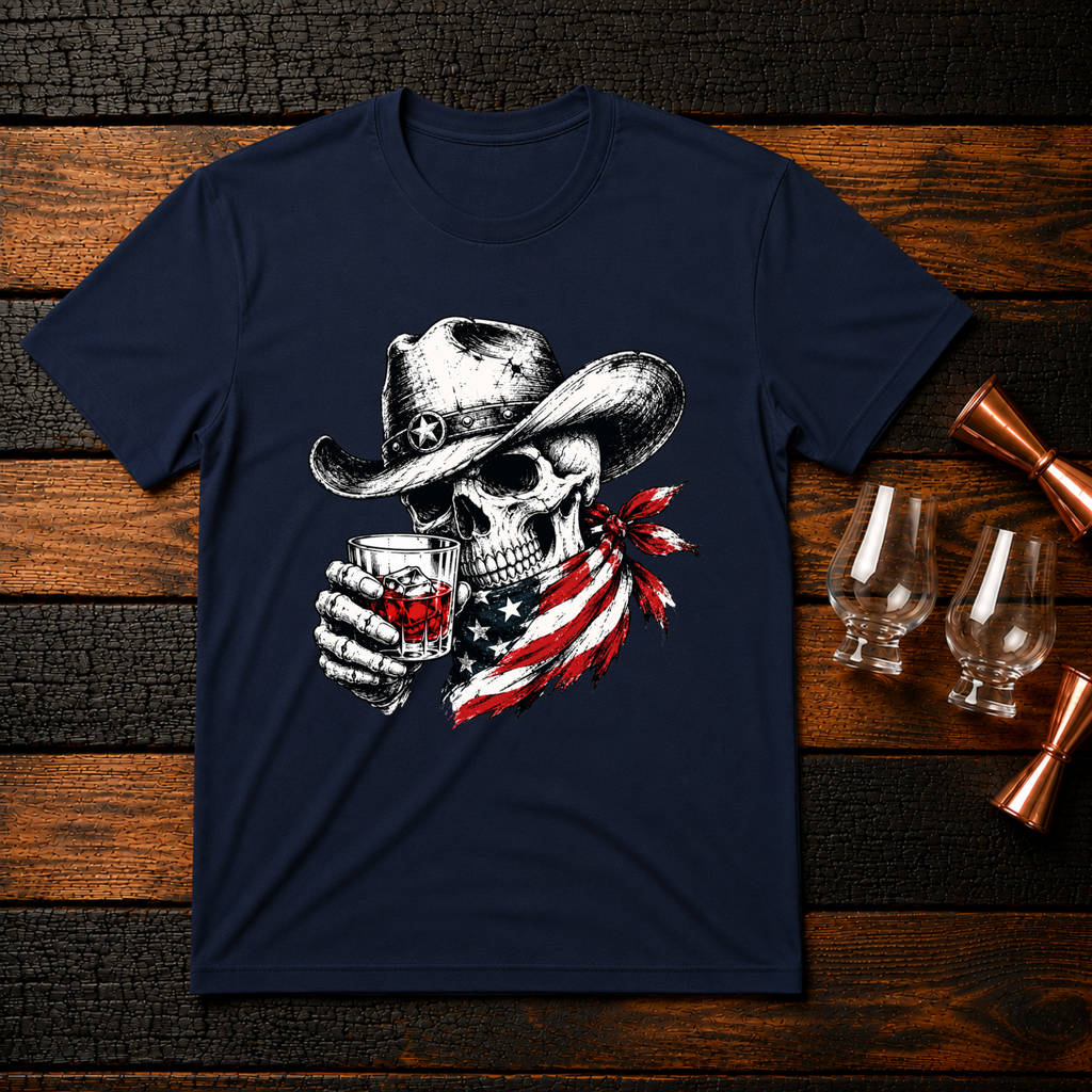 Skull Cowboy T-Shirt