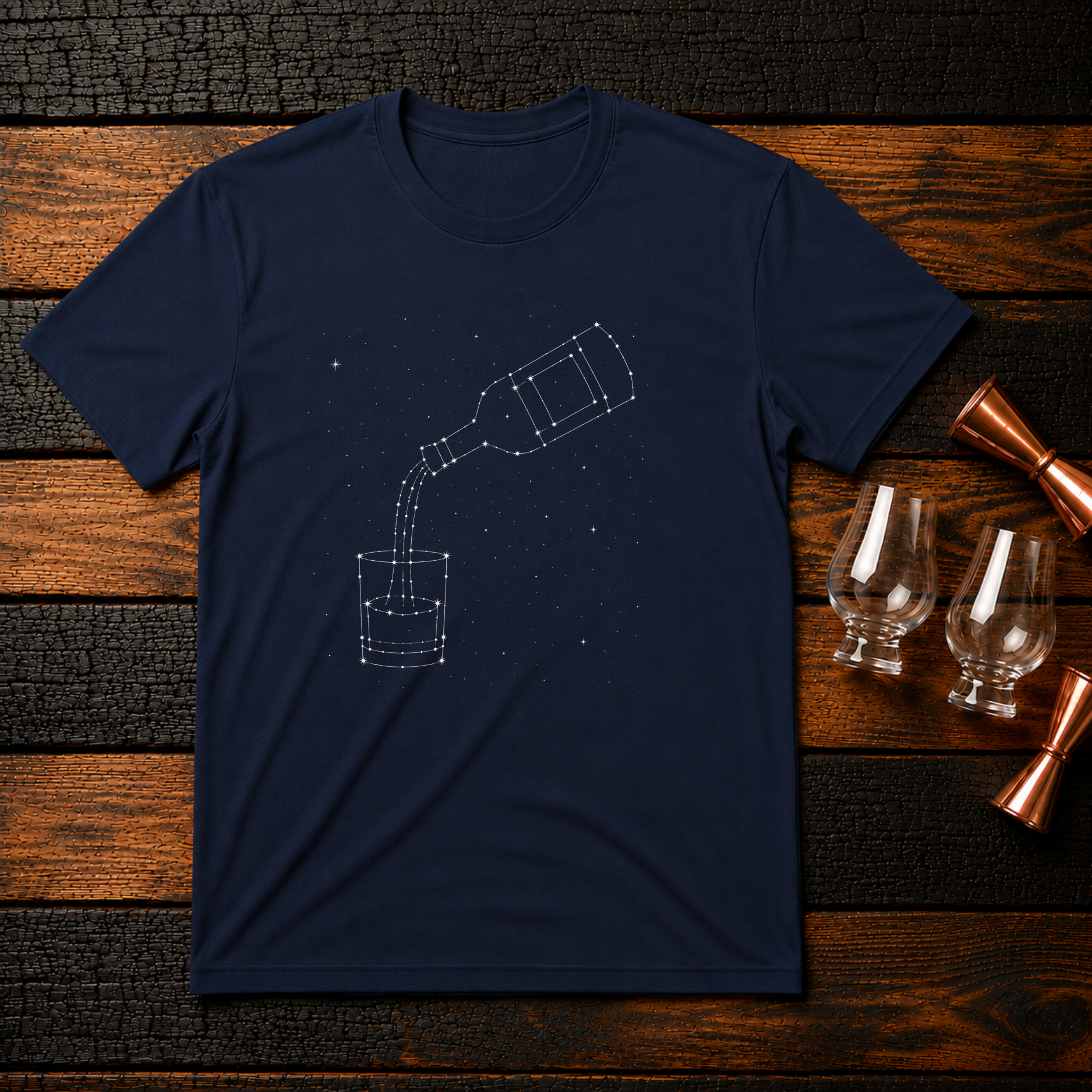 Whiskey Constellation T-Shirt