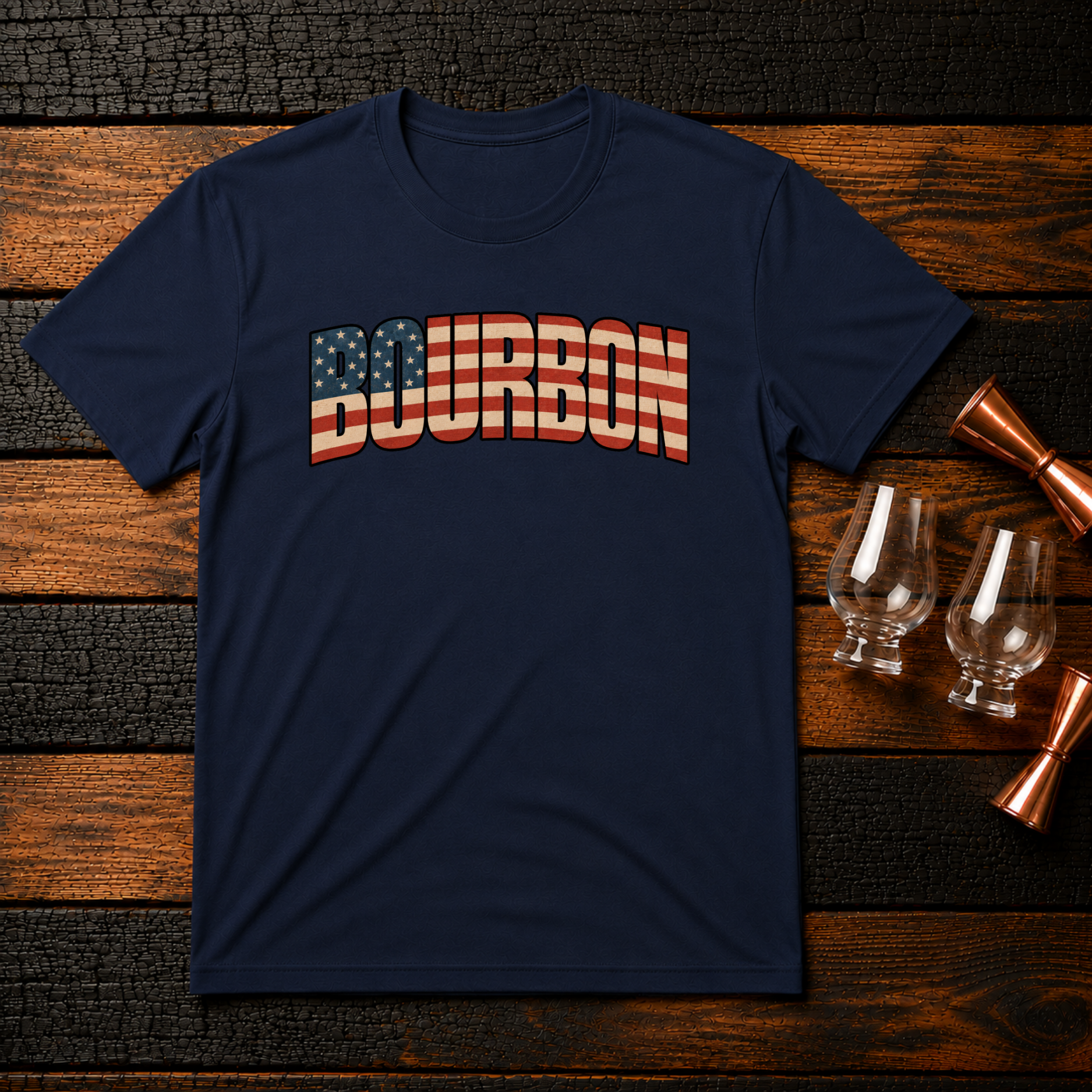 Bourbon Flag T-Shirt