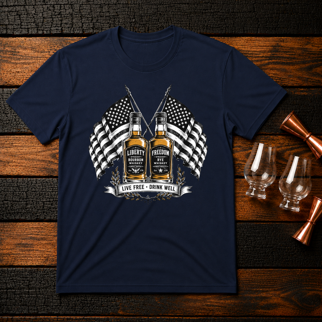 Live Free Drink Well T-Shirt