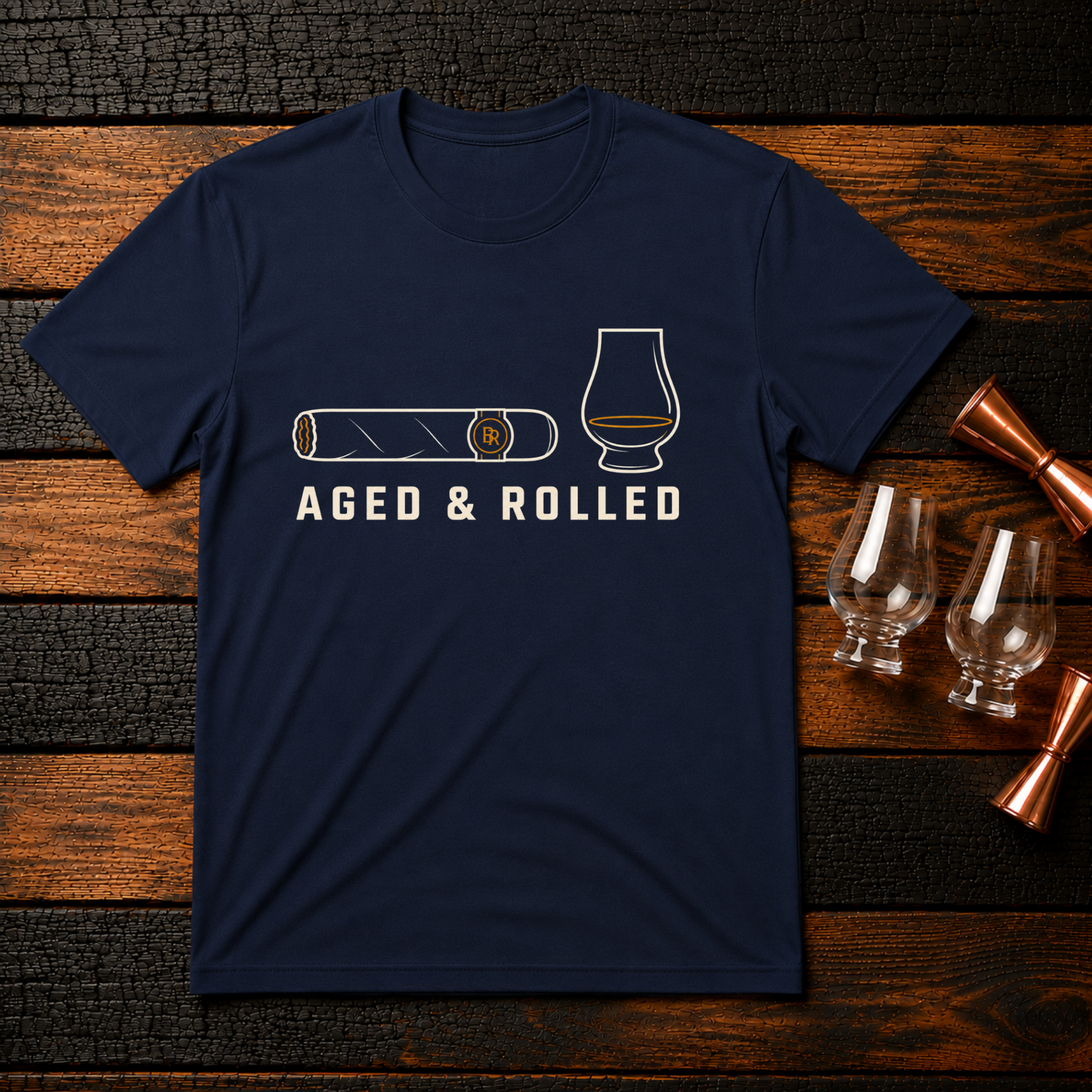 Aged and Rolled T-Shirt