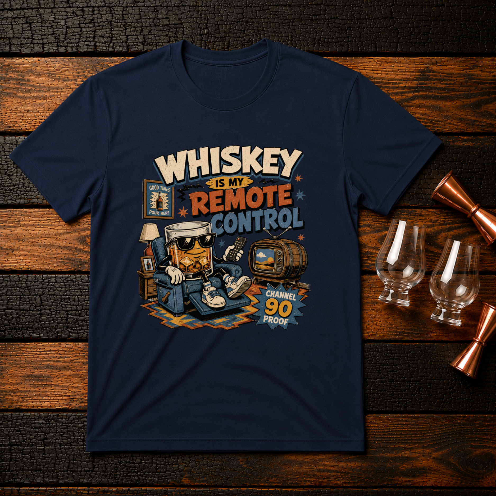 Whiskey Sitcom T-Shirt