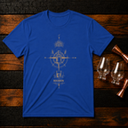 bourbon Compass Gold T-Shirt