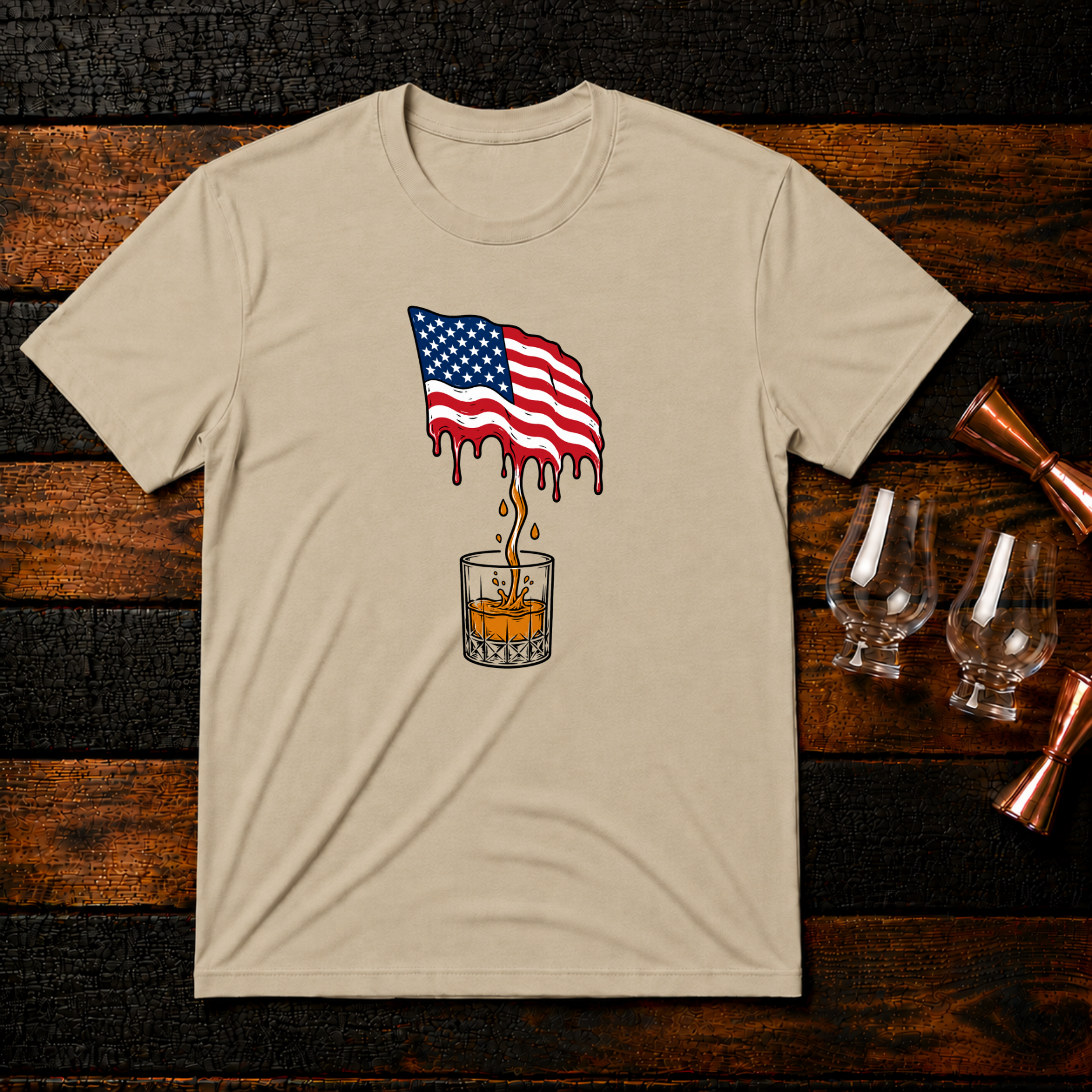 Old Glory Drip T-Shirt
