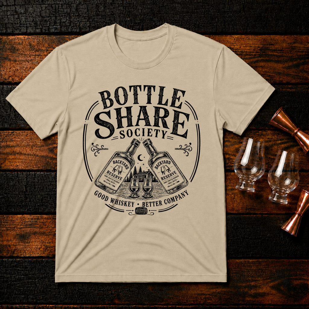 Bottle Share Society T-Shirt