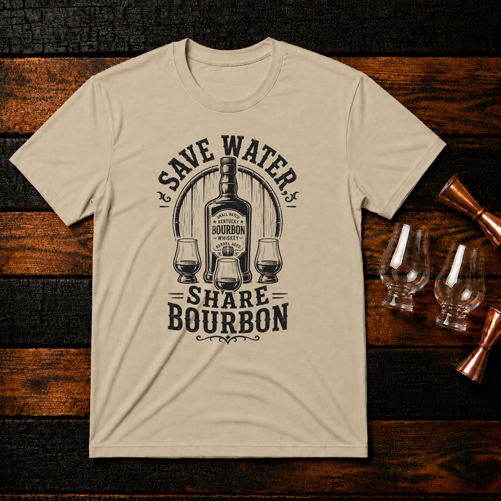 Save Water Share Bourbon T-Shirt