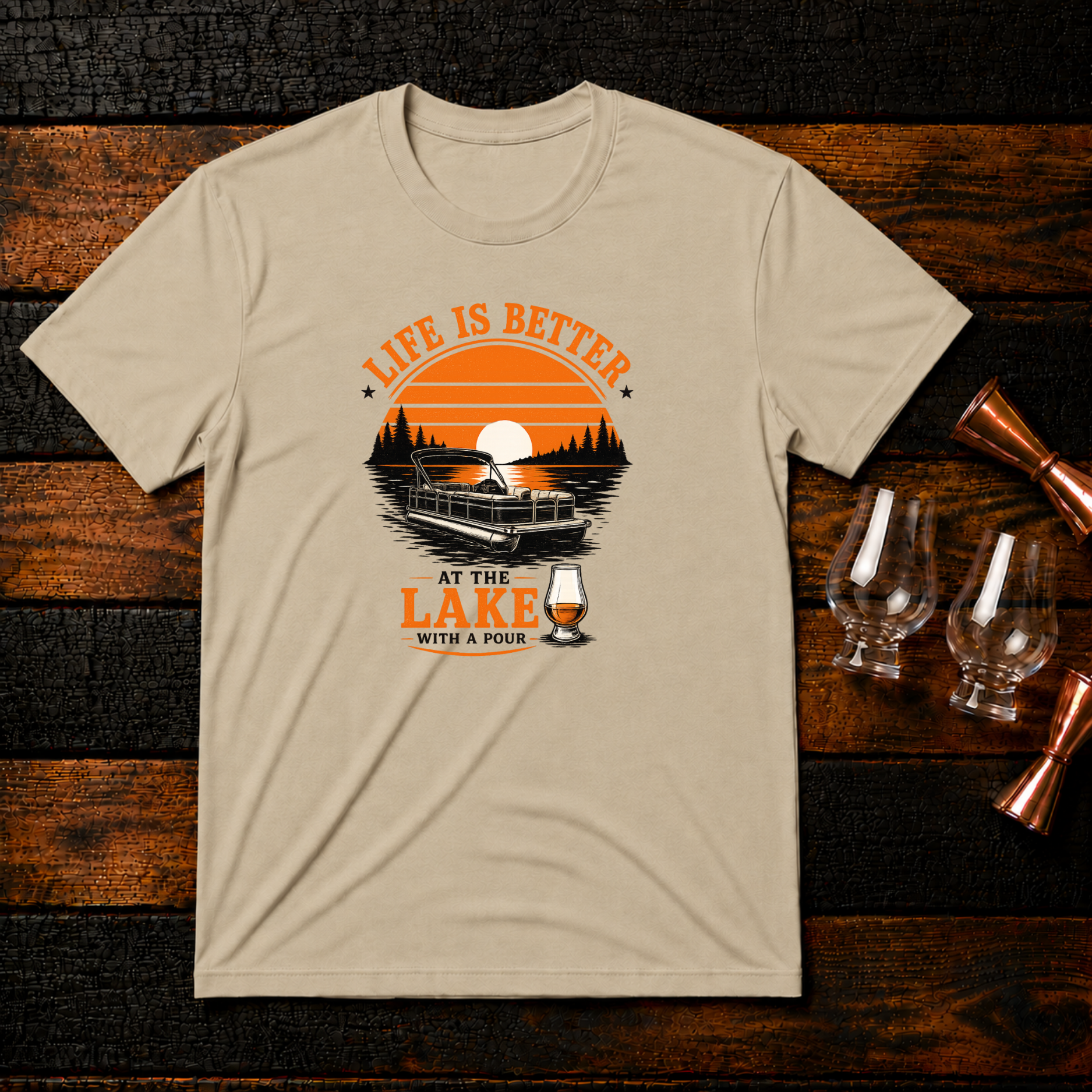 Lake Life light T-Shirt