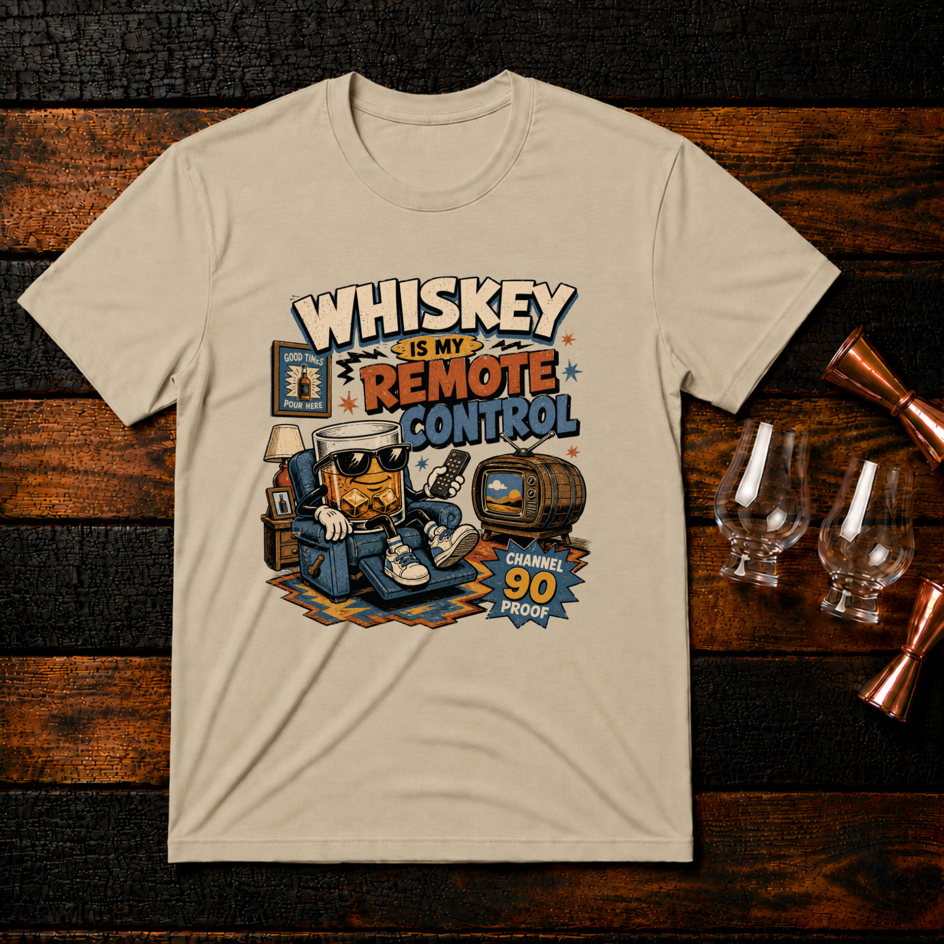 Whiskey Sitcom T-Shirt