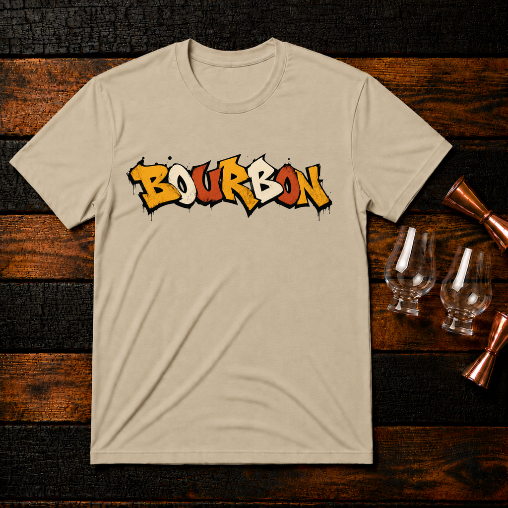 Bourbon Graffiti T-Shirt