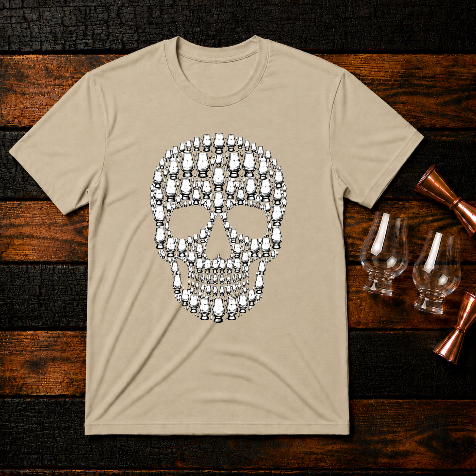 Glass Skull T-Shirt