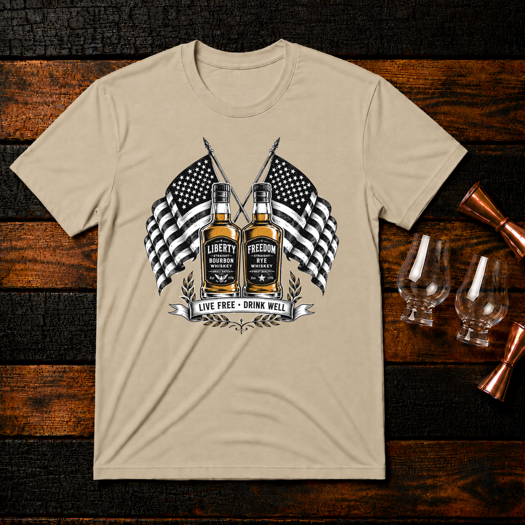 Live Free Drink Well T-Shirt