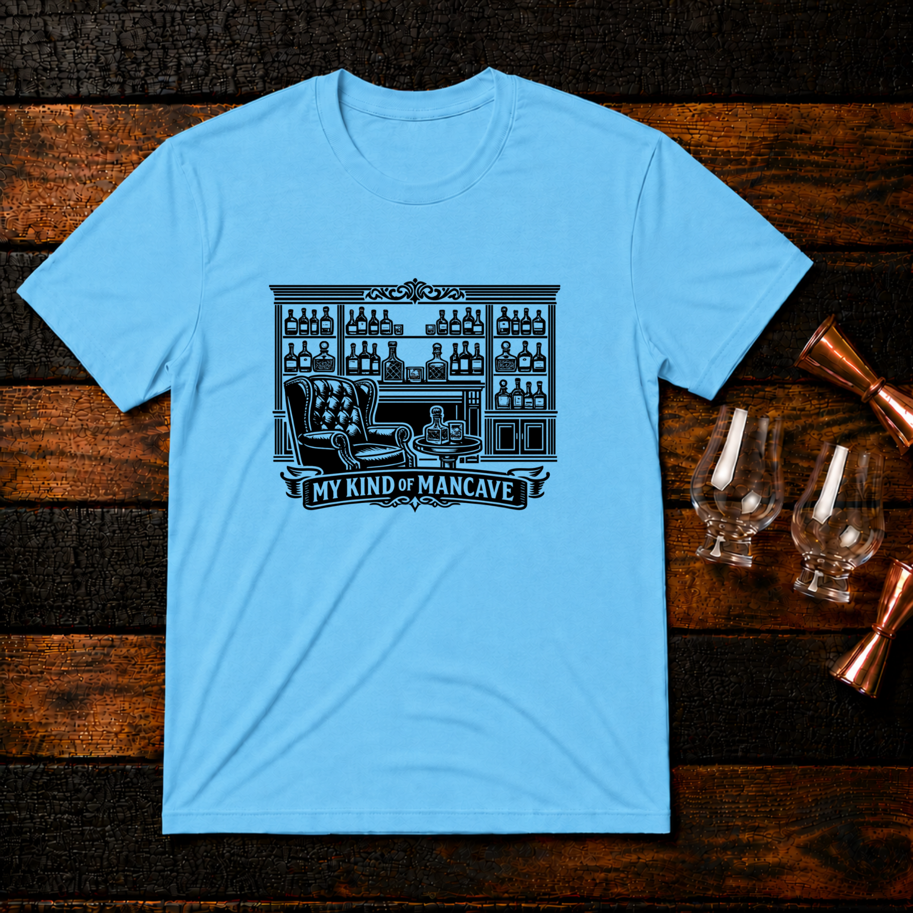 Mancave light T-Shirt