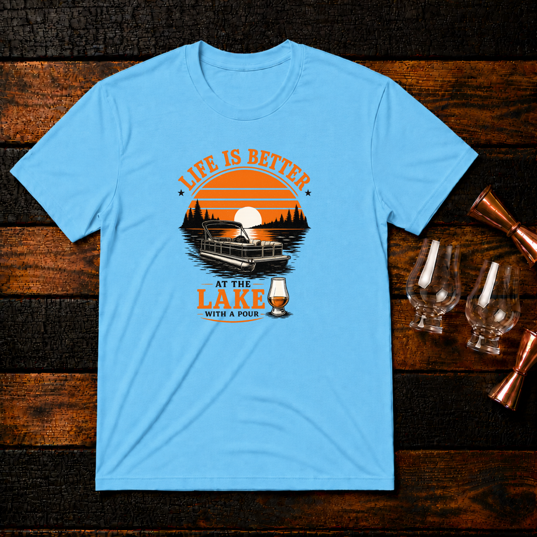 Lake Life light T-Shirt