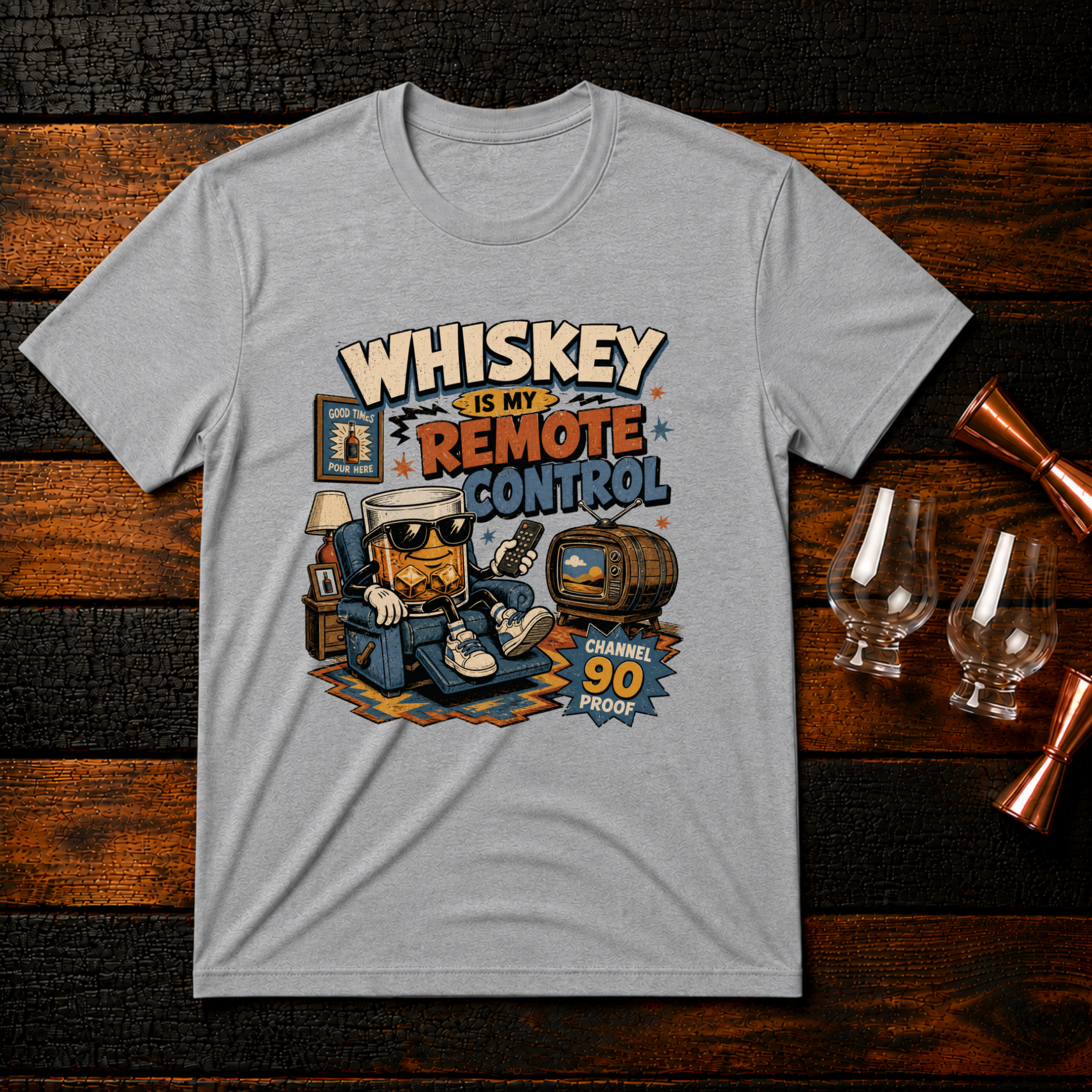 Whiskey Sitcom T-Shirt