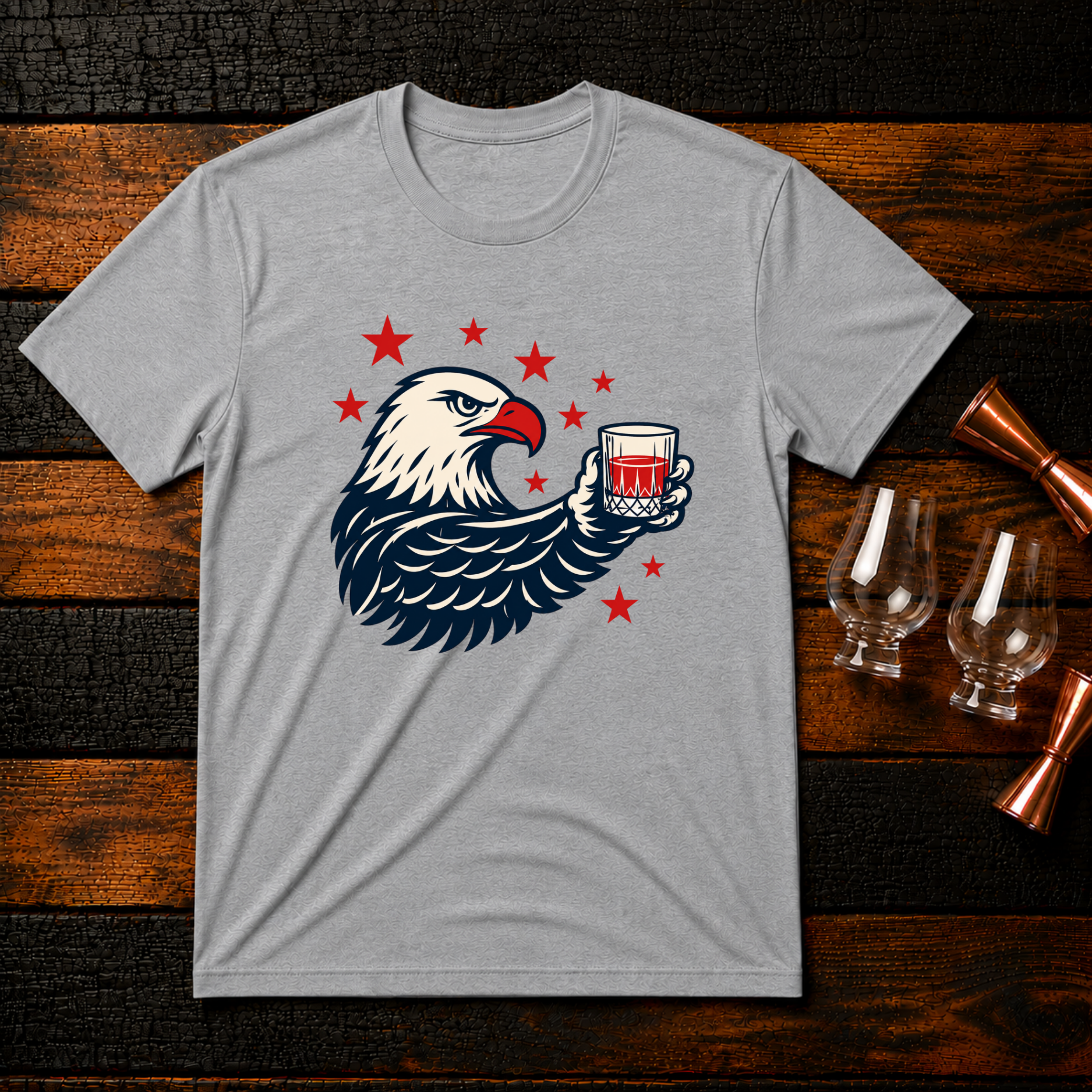 Straight Bourbon Patriot T-Shirt